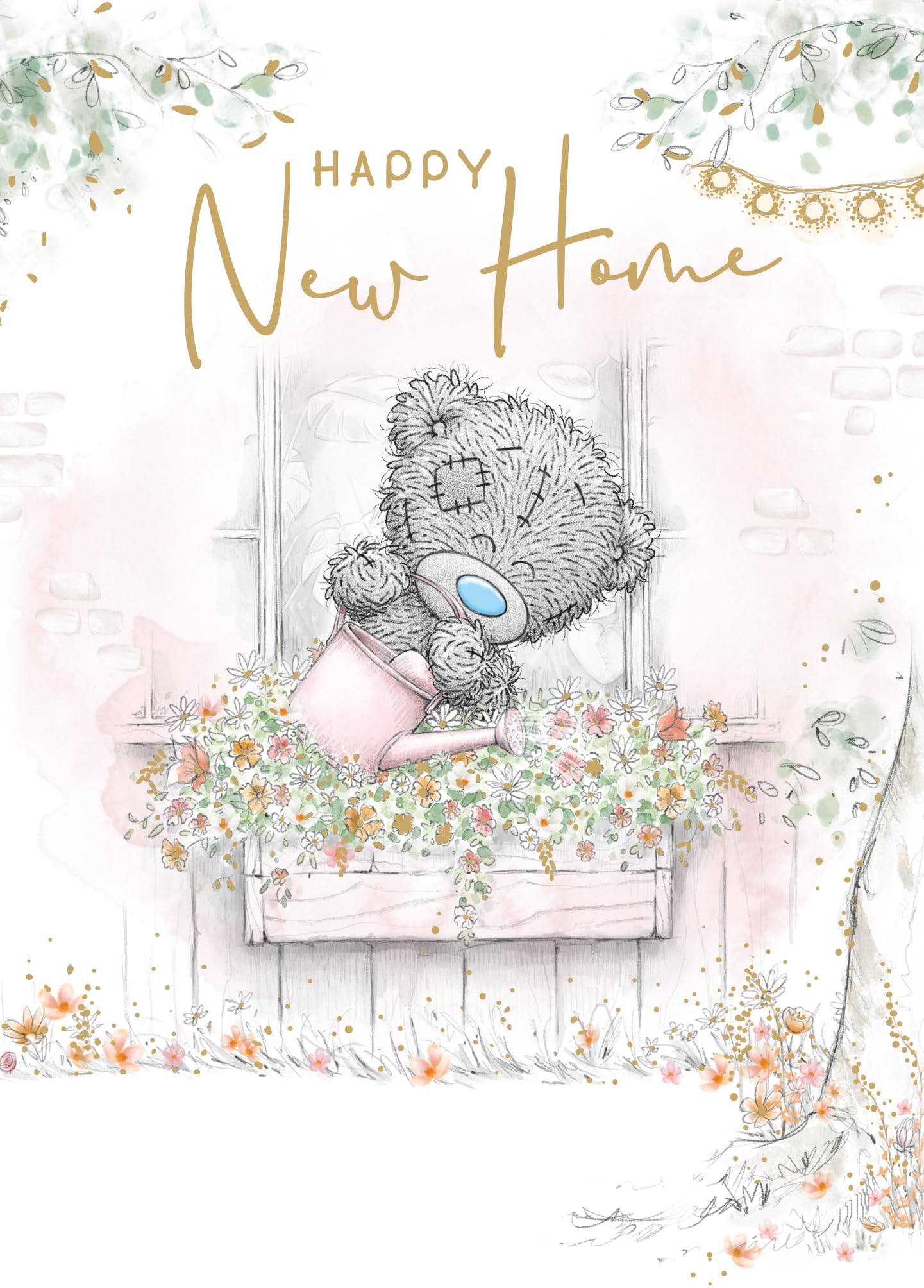 Me To You Tatty Teddy New Home Congratulations Card | 5 x 7 Inches | Blank Inside