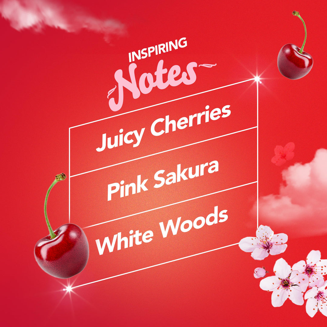 Glade - Sense & Spray Air Freshener Refill (Floral Cherries, Motion Activated, Twin Pack)