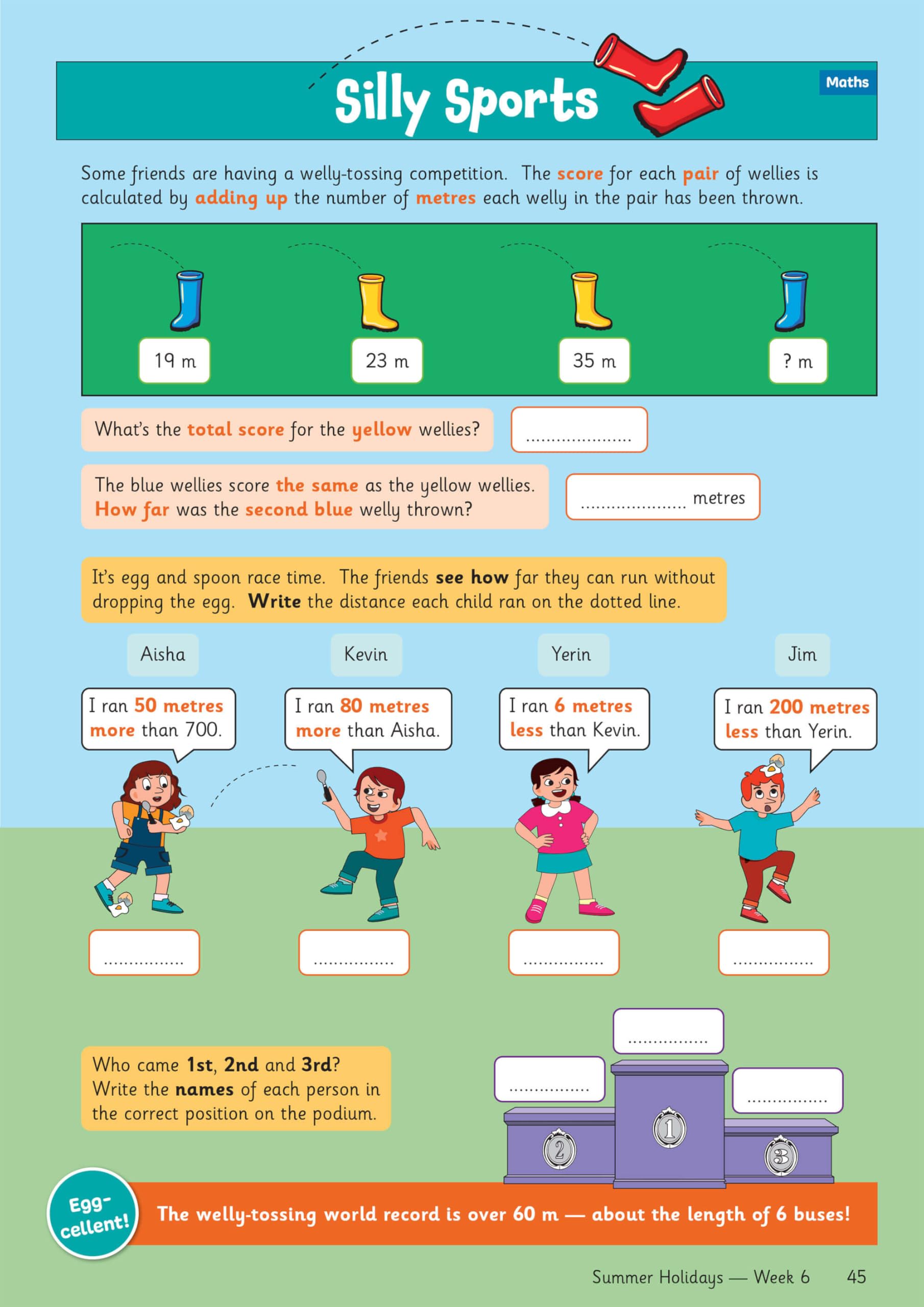 CGP Summer Holidays Activity Workbook - Year 3 to Year 4 Transition | Maths, English, Science | Paperback 3