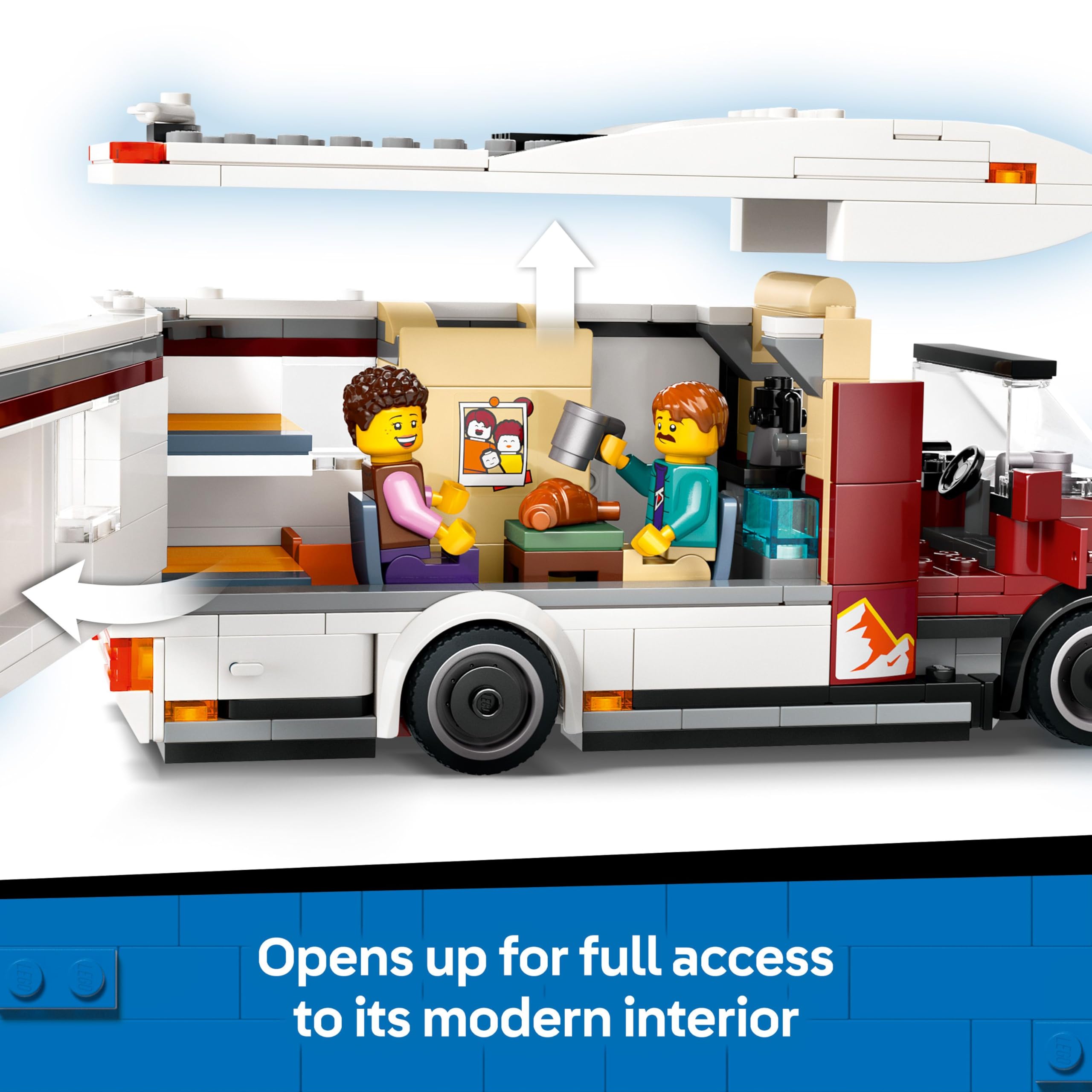 LEGO City Holiday Adventure Camper Van Toy Set 60454 | Ages 6+ | 2025 Release 3