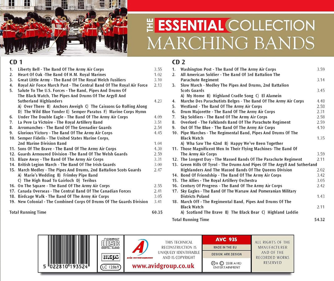Various Artists - Marching Bands: The Essential Collection [Audio CD]