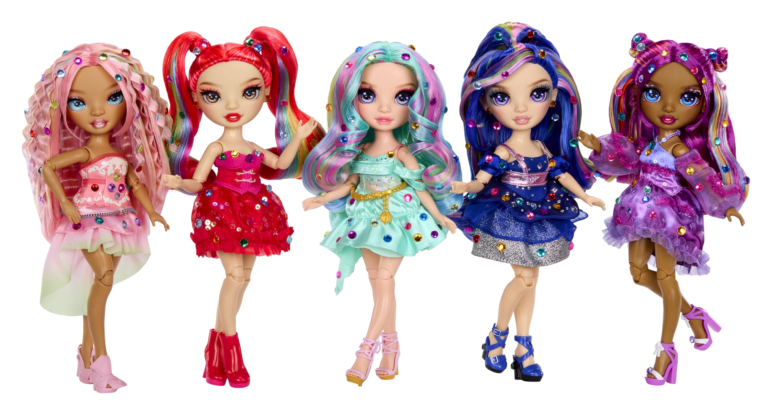 Rainbow High Genevieve Bleue Doll - 28cm Fashion Doll with Bedazzling Tool | Ages 4+ | Plastic 7