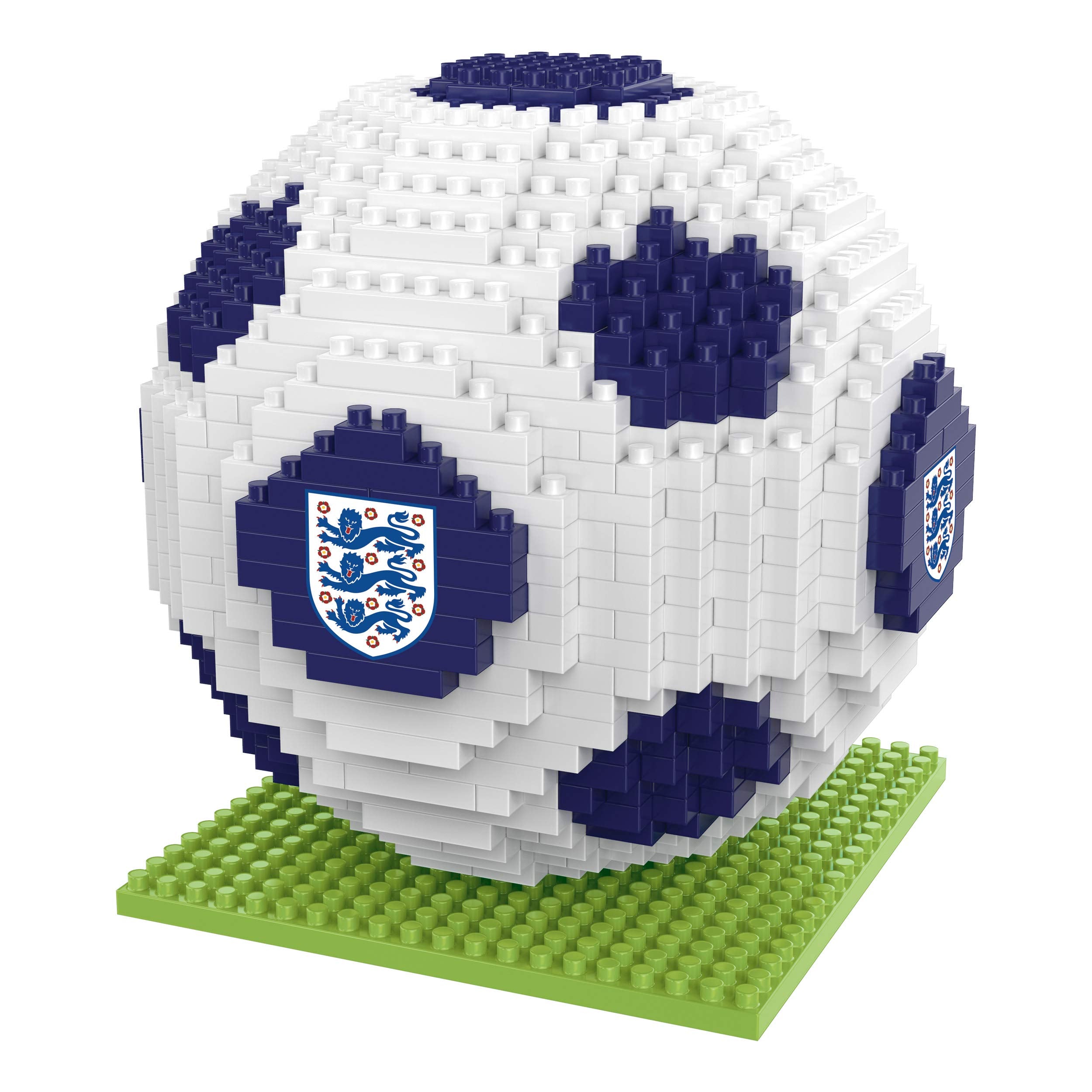 FOCO BRXLZ Football Construction Set - England Team Logo Decals | 687 Pieces | Ages 12+ 1