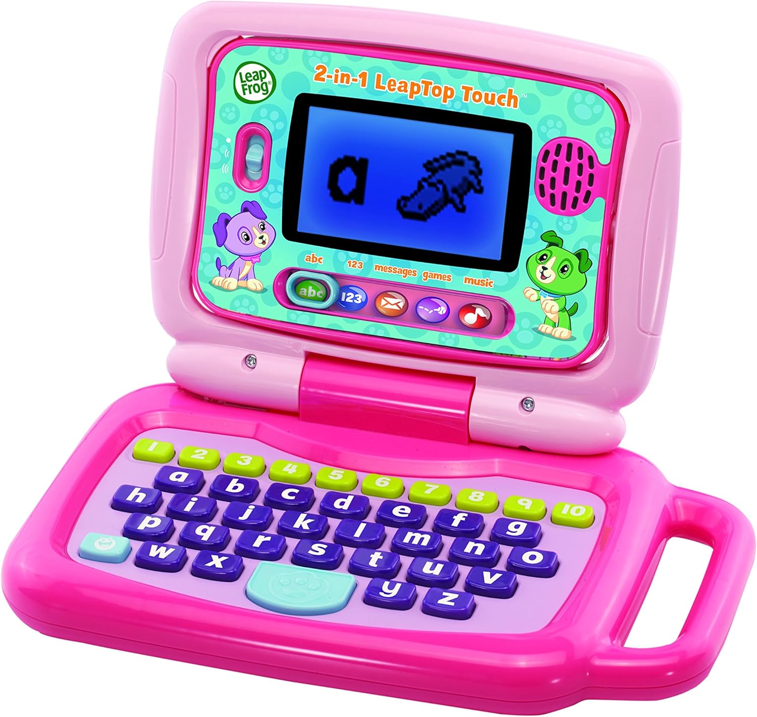 LeapFrog 2-in-1 LeapTop Touch Laptop - Educational Learning Tablet for Kids Ages 2+ 1