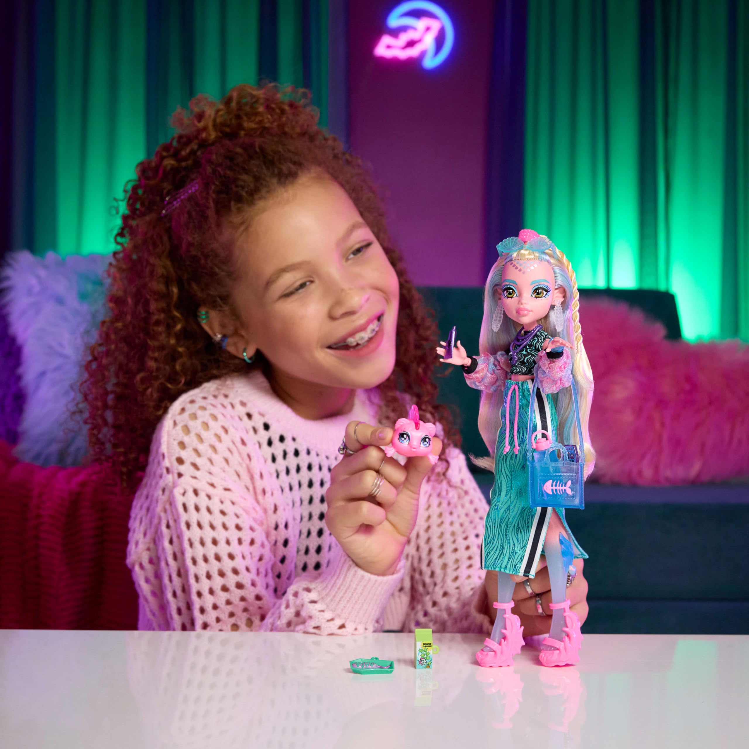 Monster High Lagoona Blue Doll - Sporty Maxi Skirt Look | 28.57 cm | Ages 4+