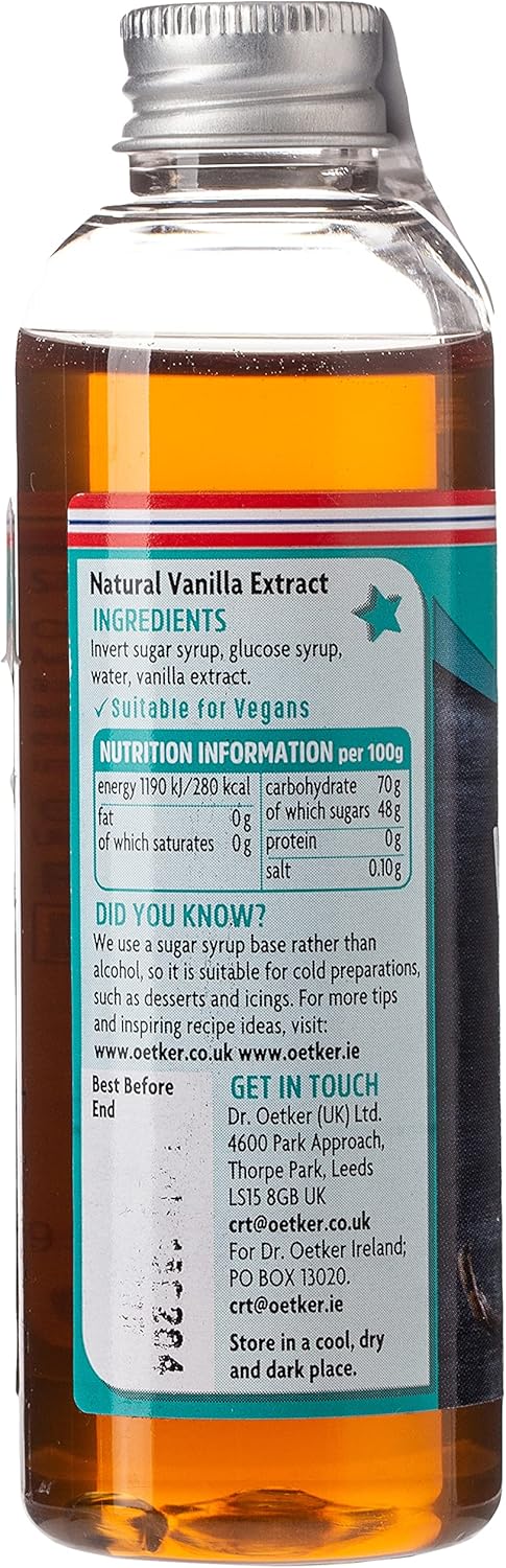 Dr. Oetker Large Madagascan Vanilla Extract, 95ml