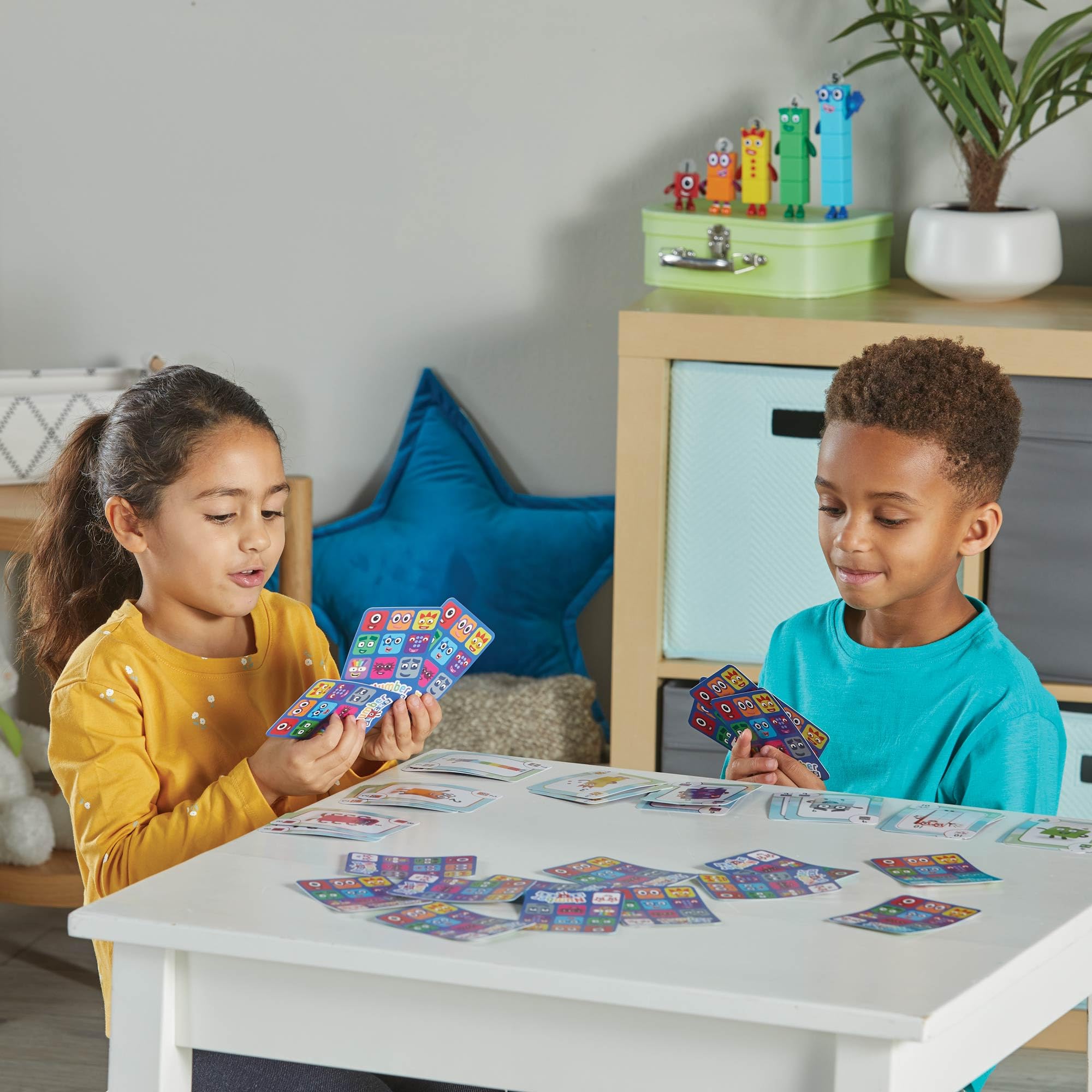 Learning Resources Numberblocks Playing Cards, 54-Card Set with Game Guide for Kids 3+ 5