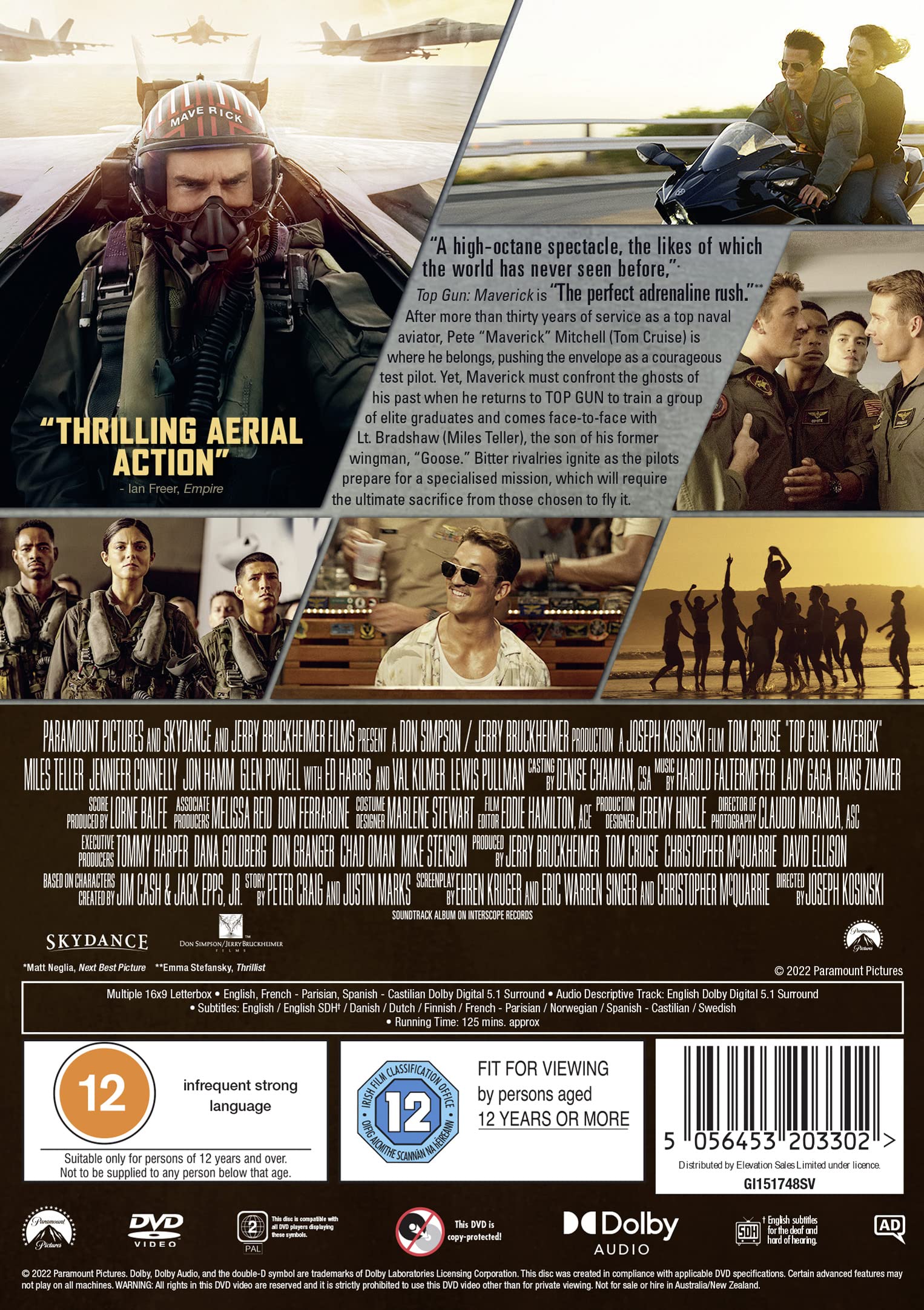 Top Gun: Maverick [DVD] 3