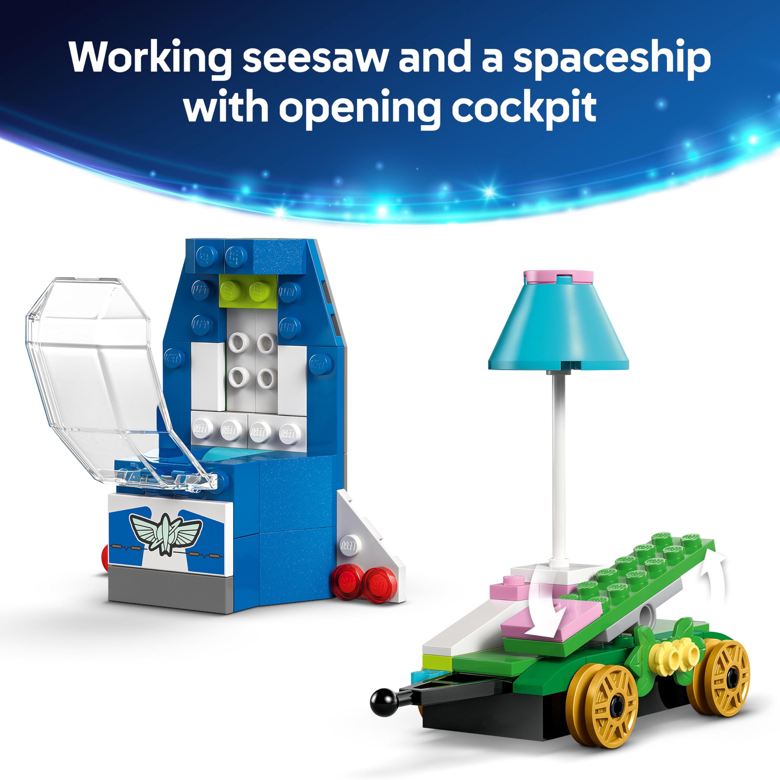 LEGO Disney und Pixar's Toy Story Celebration – Zug- und ferngesteuertes Auto-Bauset für Kinder ab 4 Jahren 5