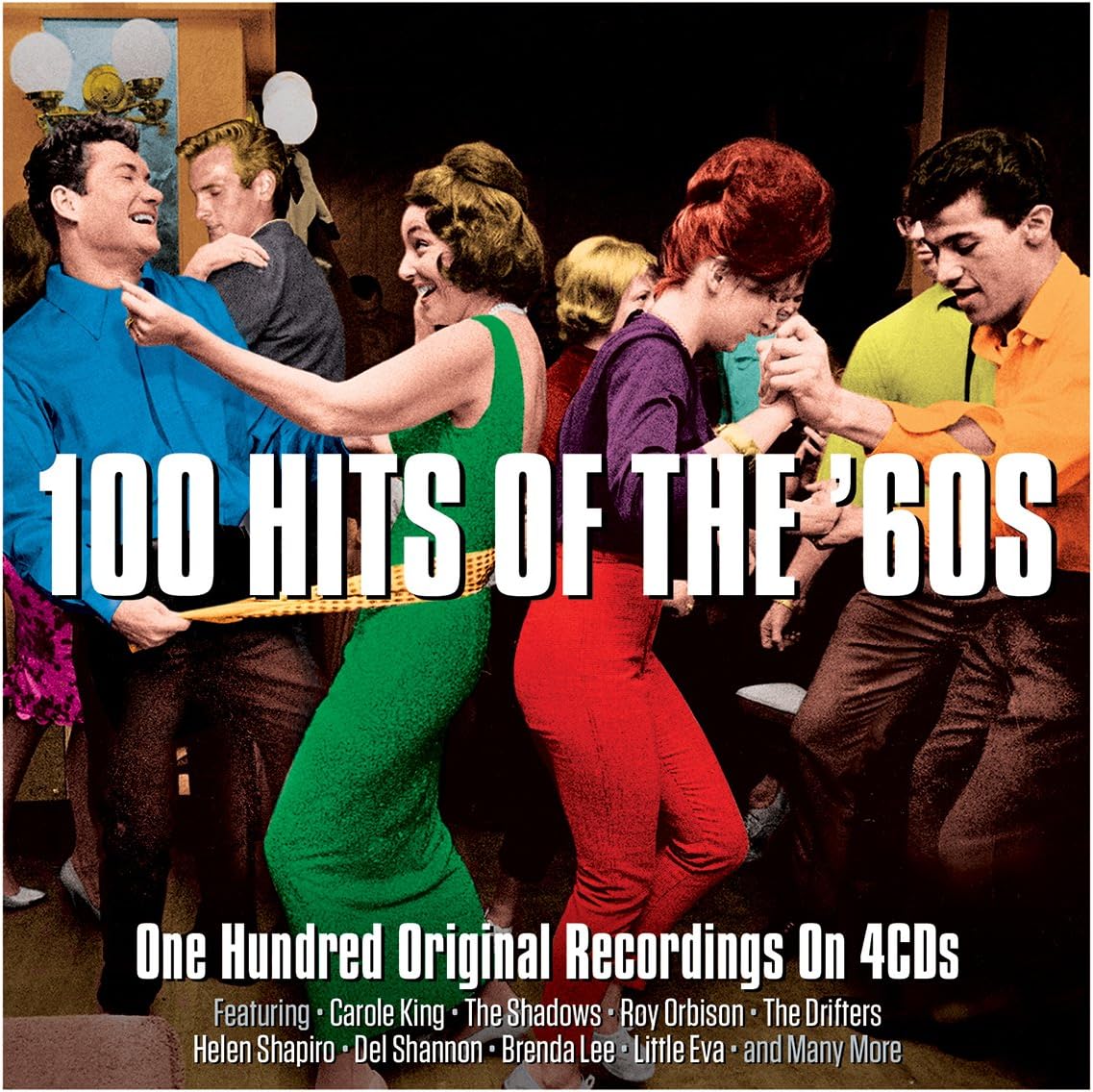 100 Hits of the '60s - 4 Disc Compilation Audio CD