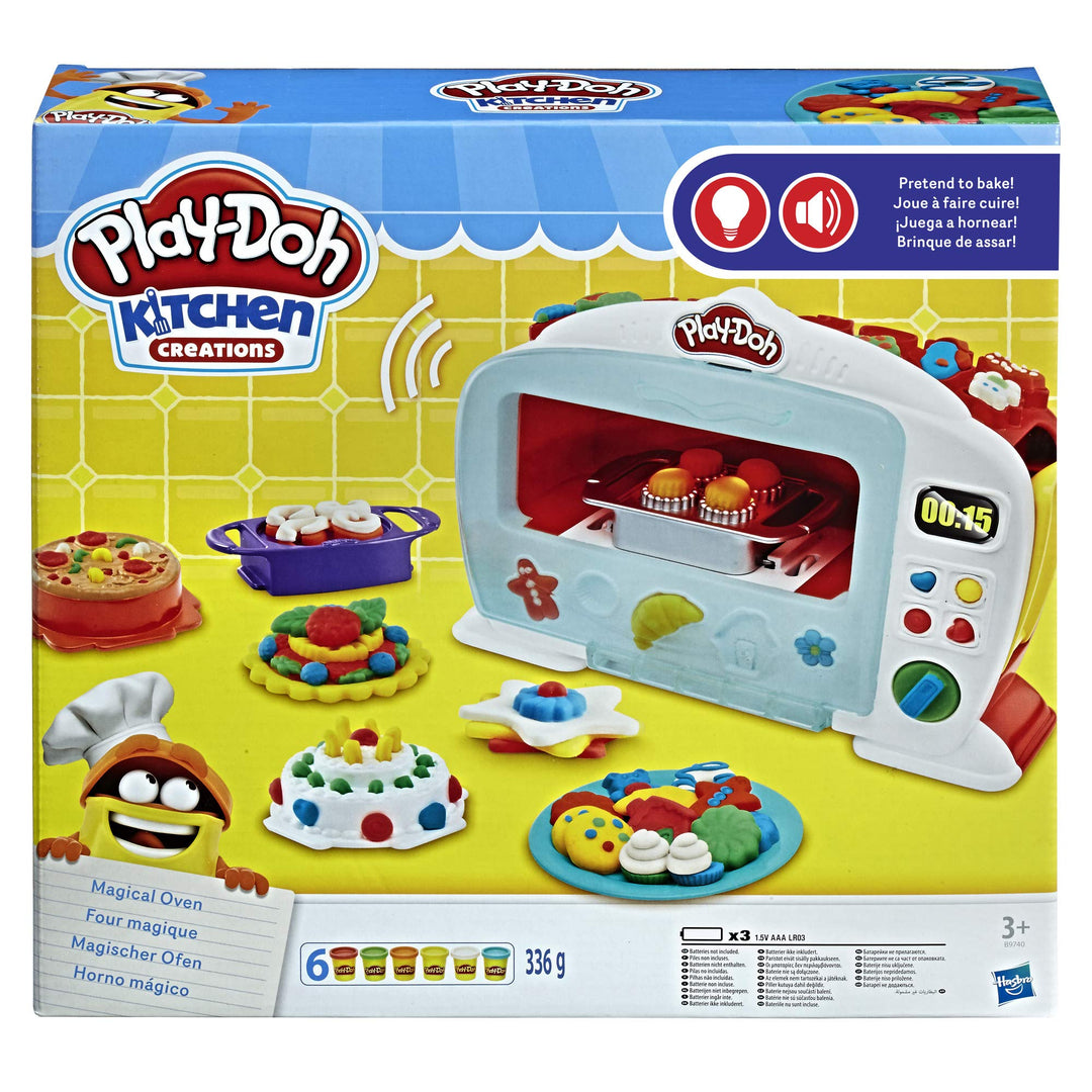 Play-Doh Kitchen Creations Magical Oven Playset - Lights & Sounds for Kids 3+