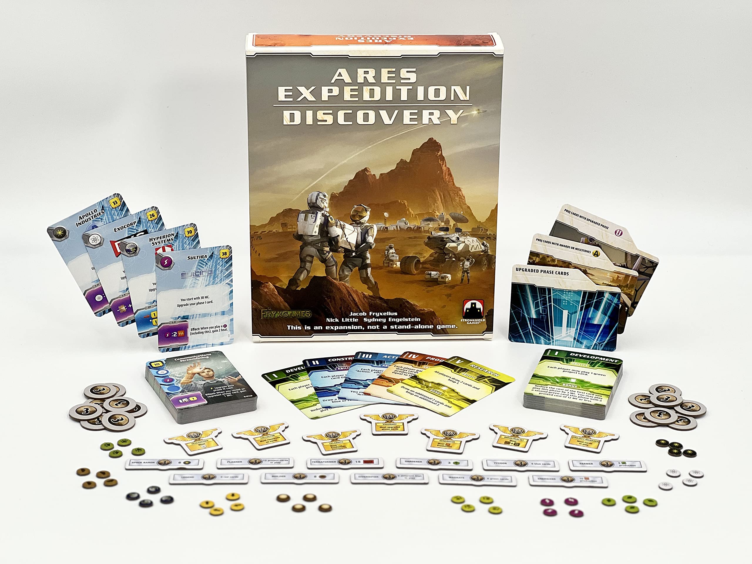 Stronghold Games Terraforming Mars: Ares Expedition Discovery Brettspiel-Erweiterung