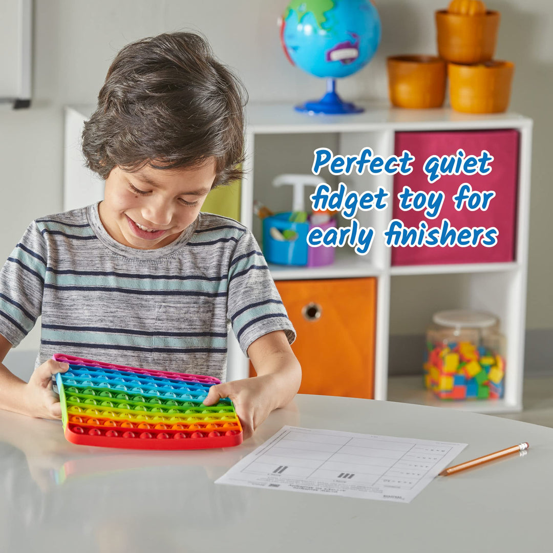 Learning Resources Hundred Board Sensory Bubble Popper - Educational Math Toy for Kids 3+