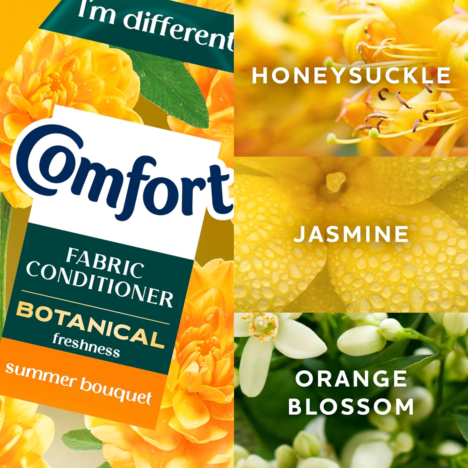 Comfort Botanical Summer Bouquet Fabric Conditioner (1.03 kg) 4