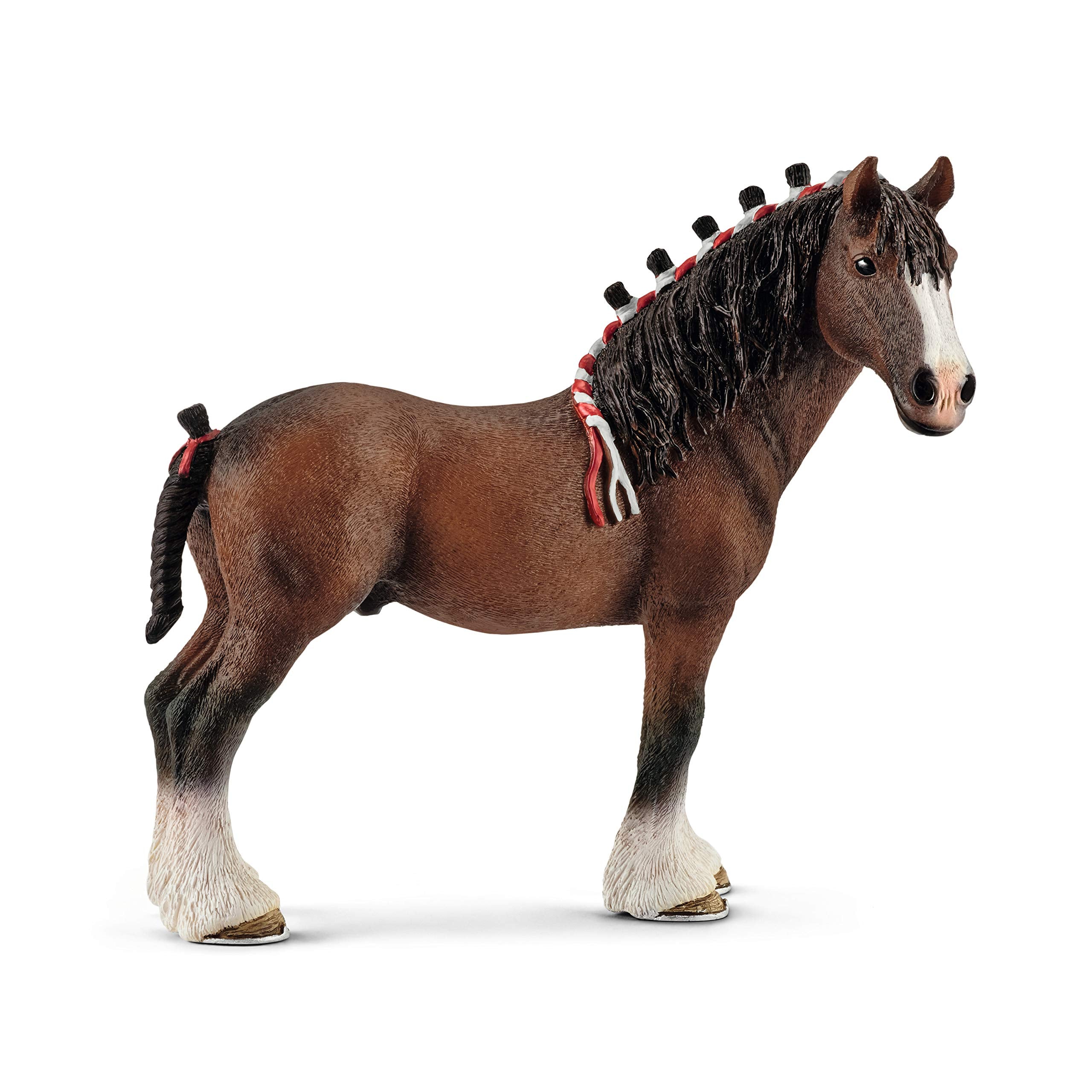 Schleich Farm World Clydesdale Gelding Play Figure Model 13808-23 | Ages 3+ 1