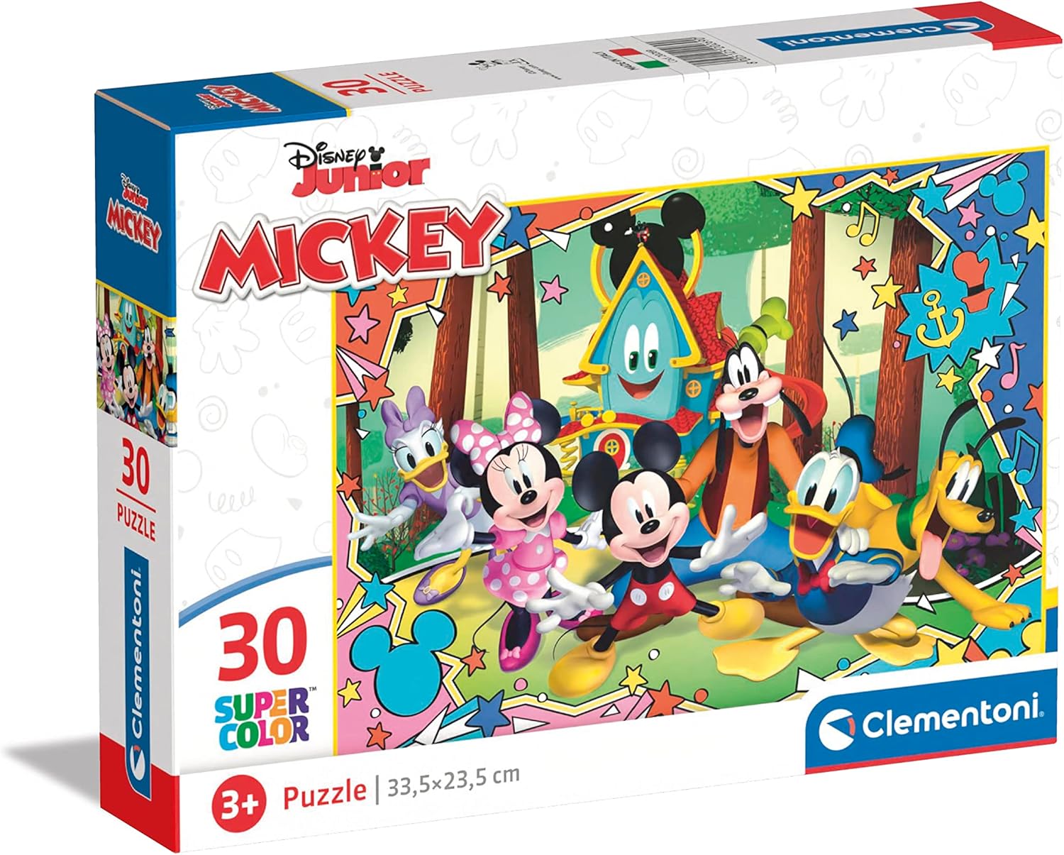 Clementoni Disney Mickey Puzzle 30 Pieces - Supercolor Mickey Jigsaw 1