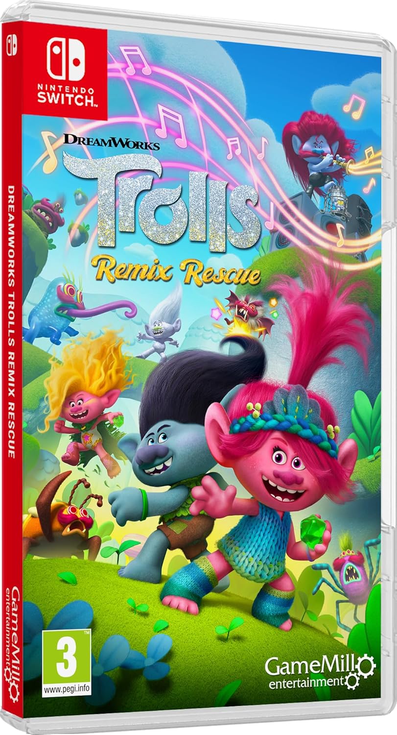 Trolls Remix Rescue - Nintendo Switch, PlayStation 5, PC Game