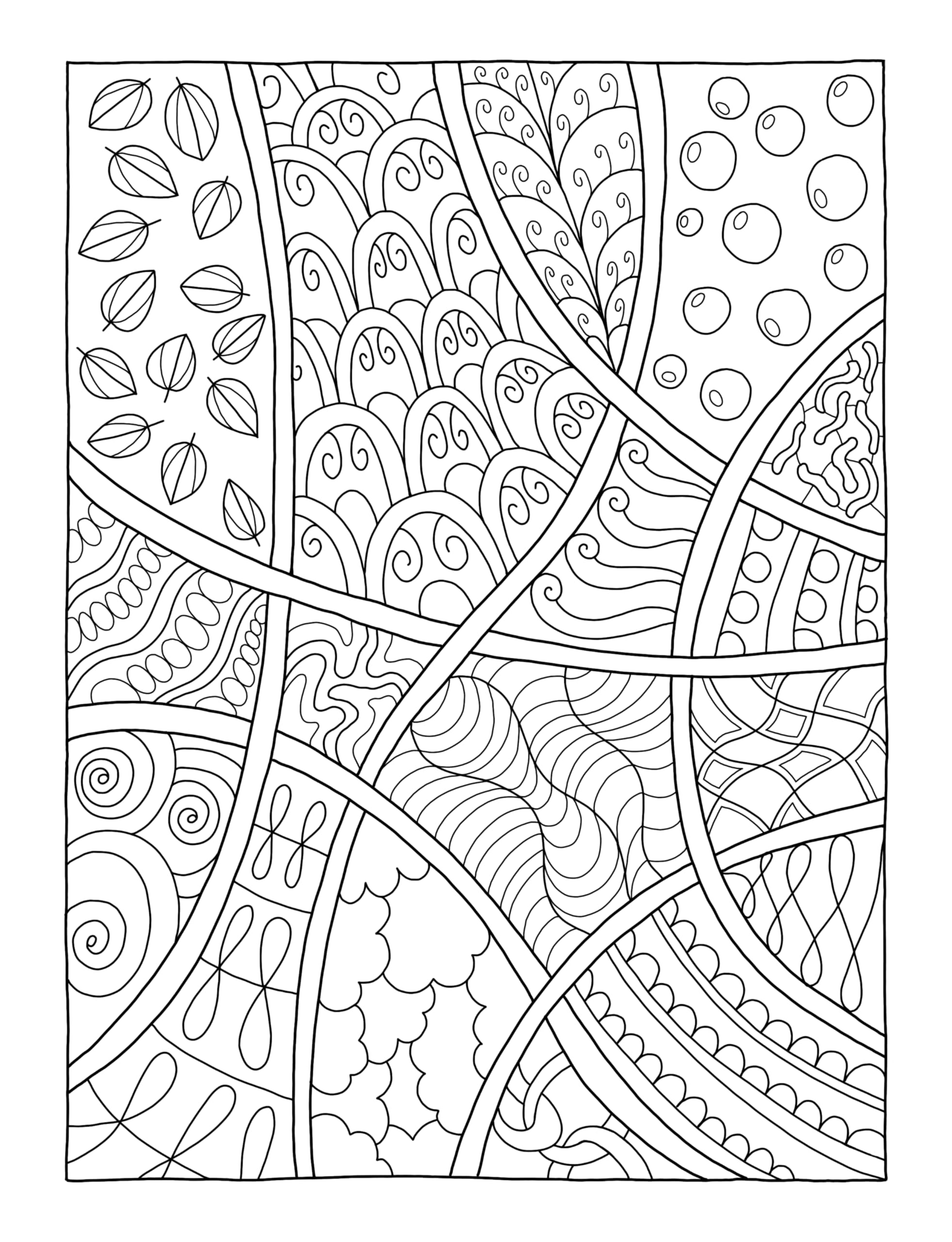 Vivi Tinta - Mindfulness Patterns Coloring Book | 50 Illustrations | Paperback 2