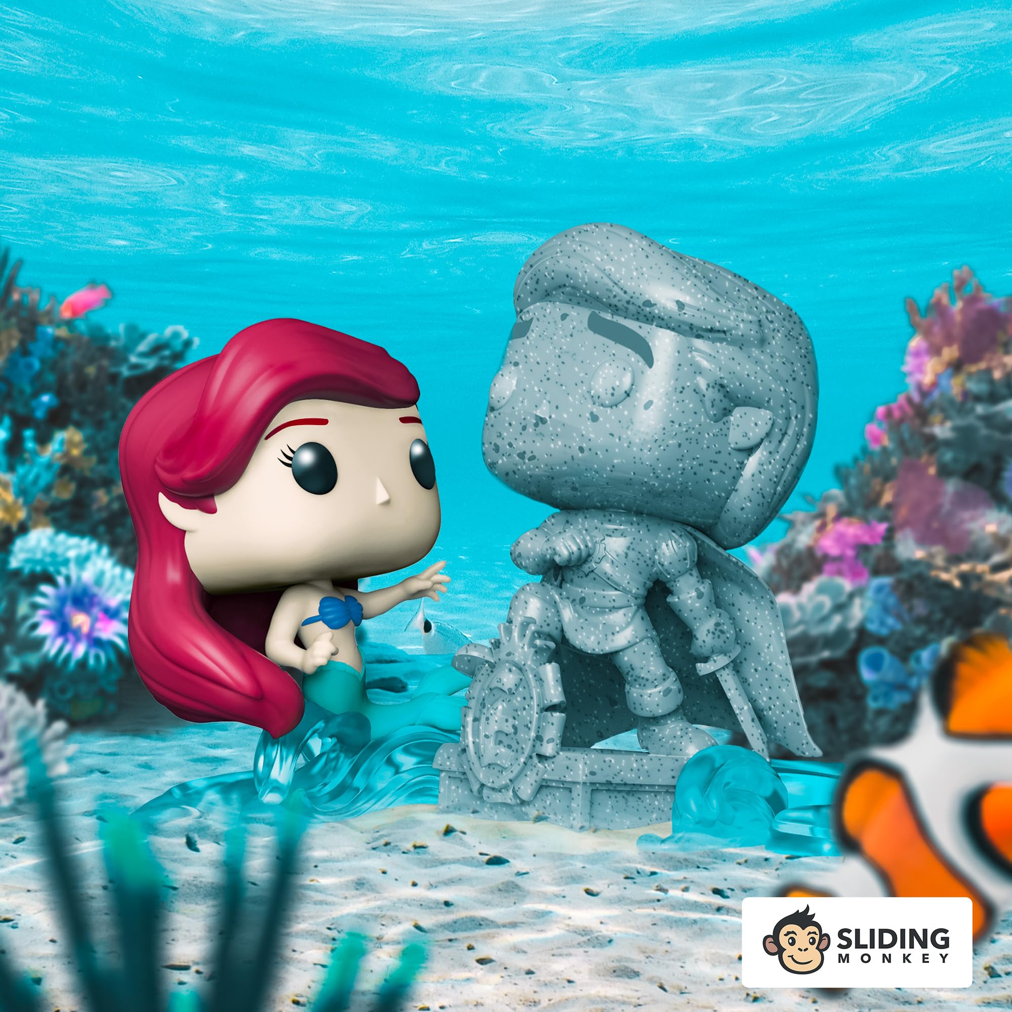 Funko Pop! Moments Disney - Ariel with Eric Statue Vinyl Figure #1169 (58795) 6