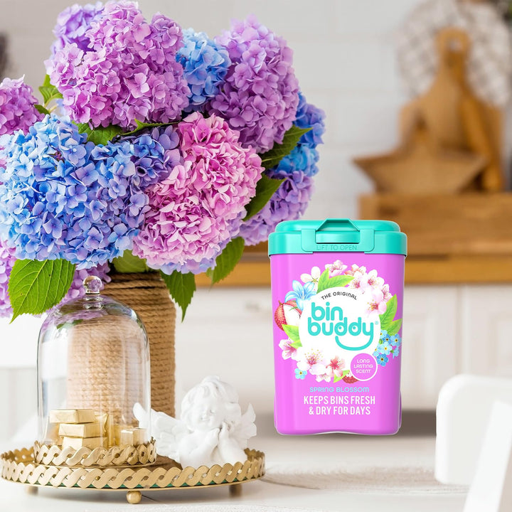 Bin Buddy - Fresh Spring Blossom Bin Freshener Deodoriser Powder (450g)