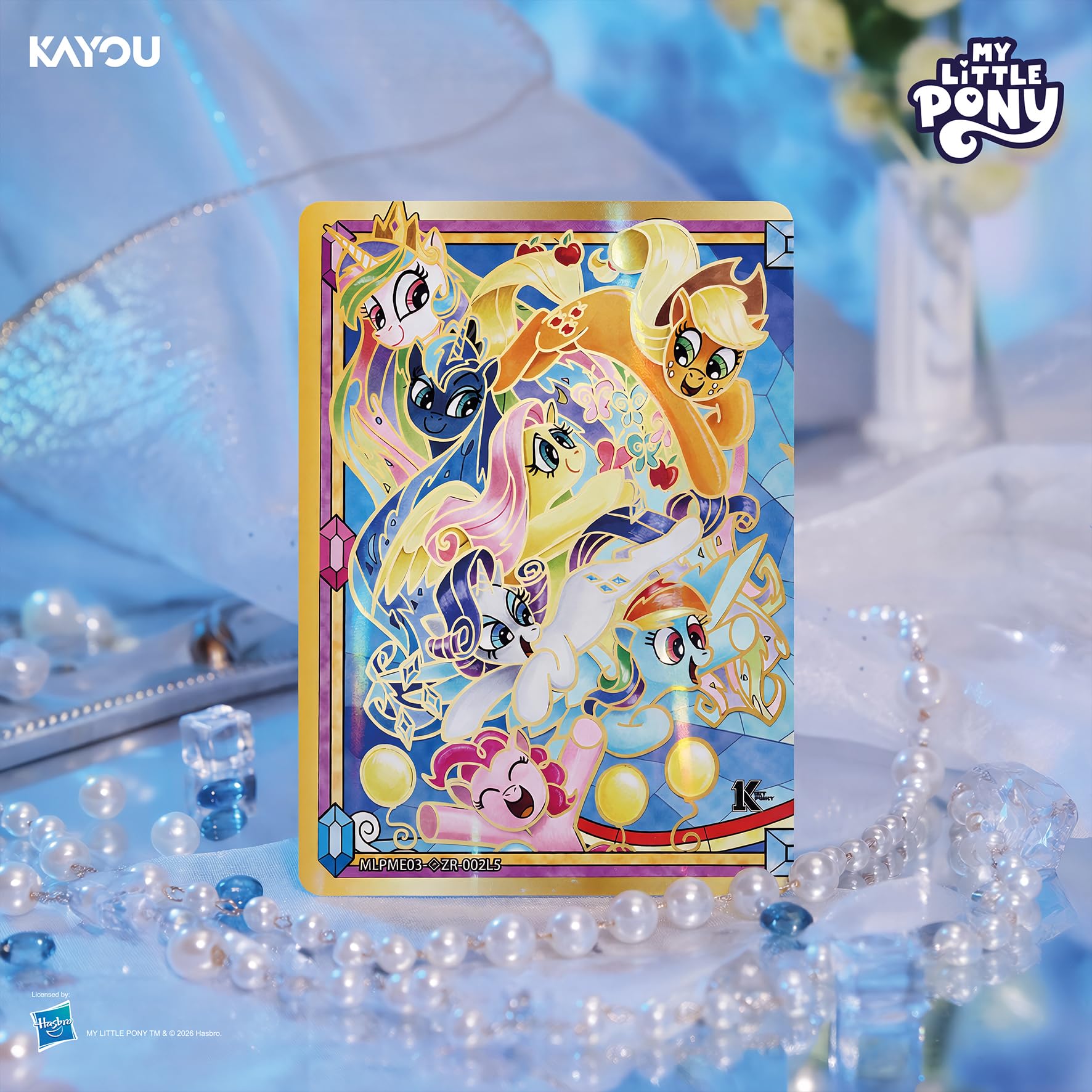 Kayou My Little Pony Friendship Eternal Collectible Cards - Moon Edition Booster Pack | 12 Packs Per Display | 8 Cards Per Pack 6