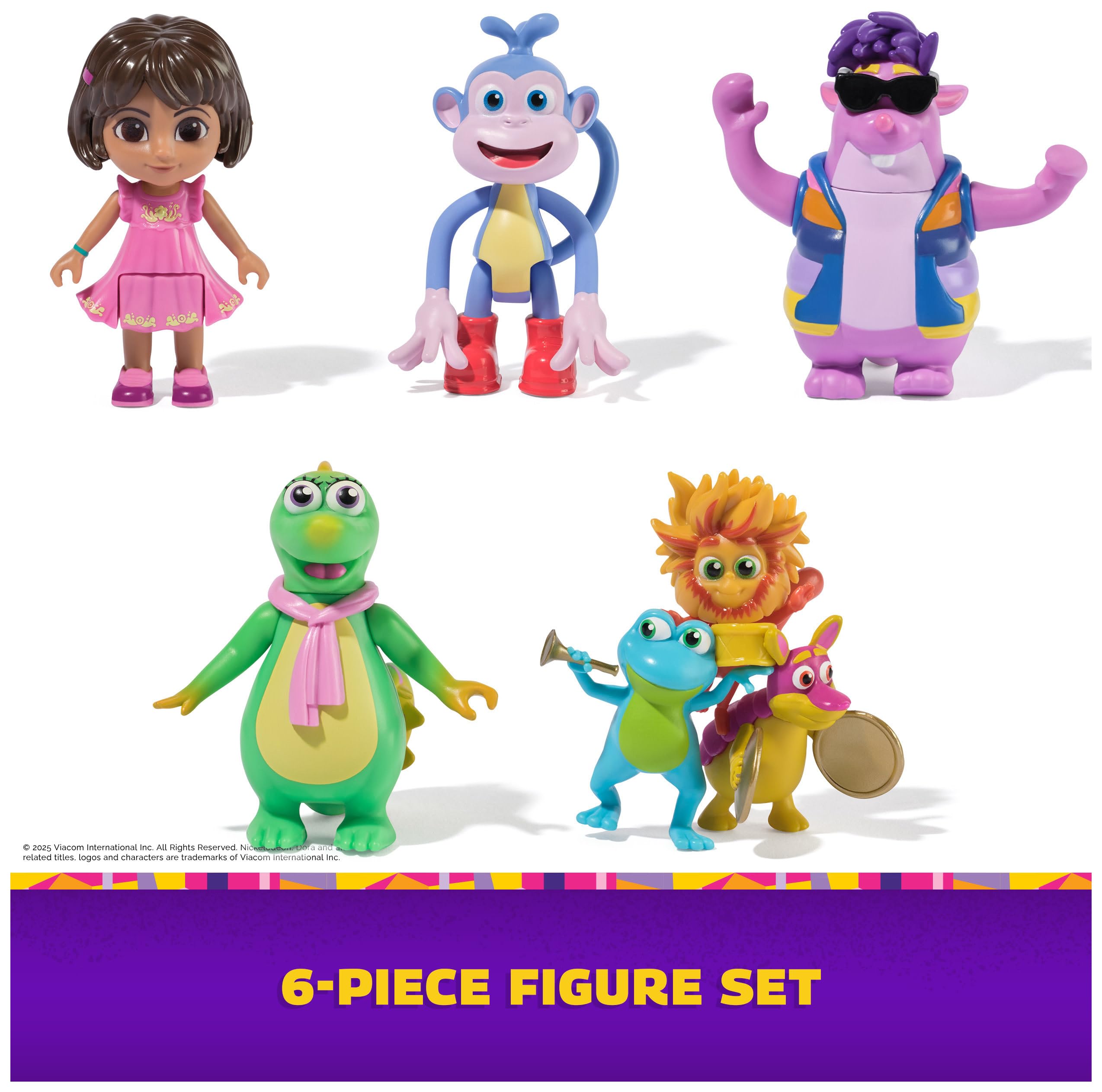 DORA Fantastic Friends Gift Pack with 5 Figures | Ages 3+ | Movable Parts 3