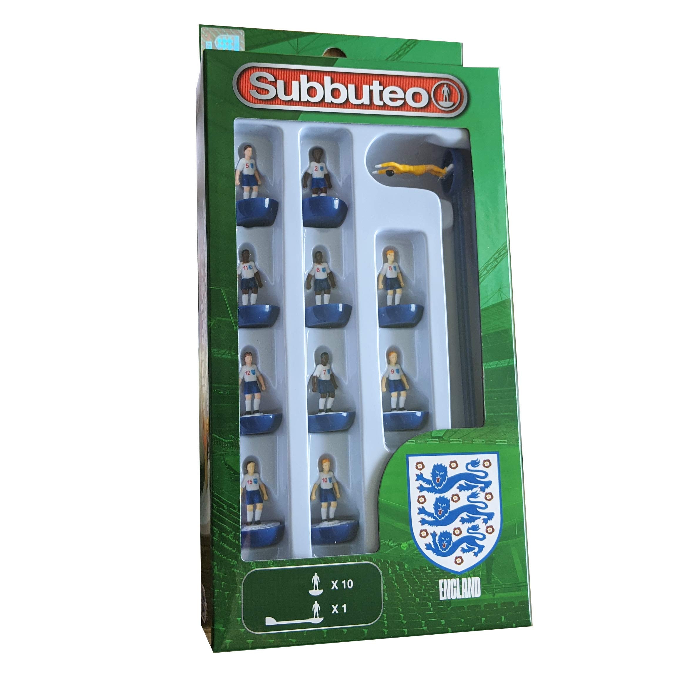 Paul Lamond Subbuteo England Team Player Set - Miniature Plastic Figures | Model 3485 3