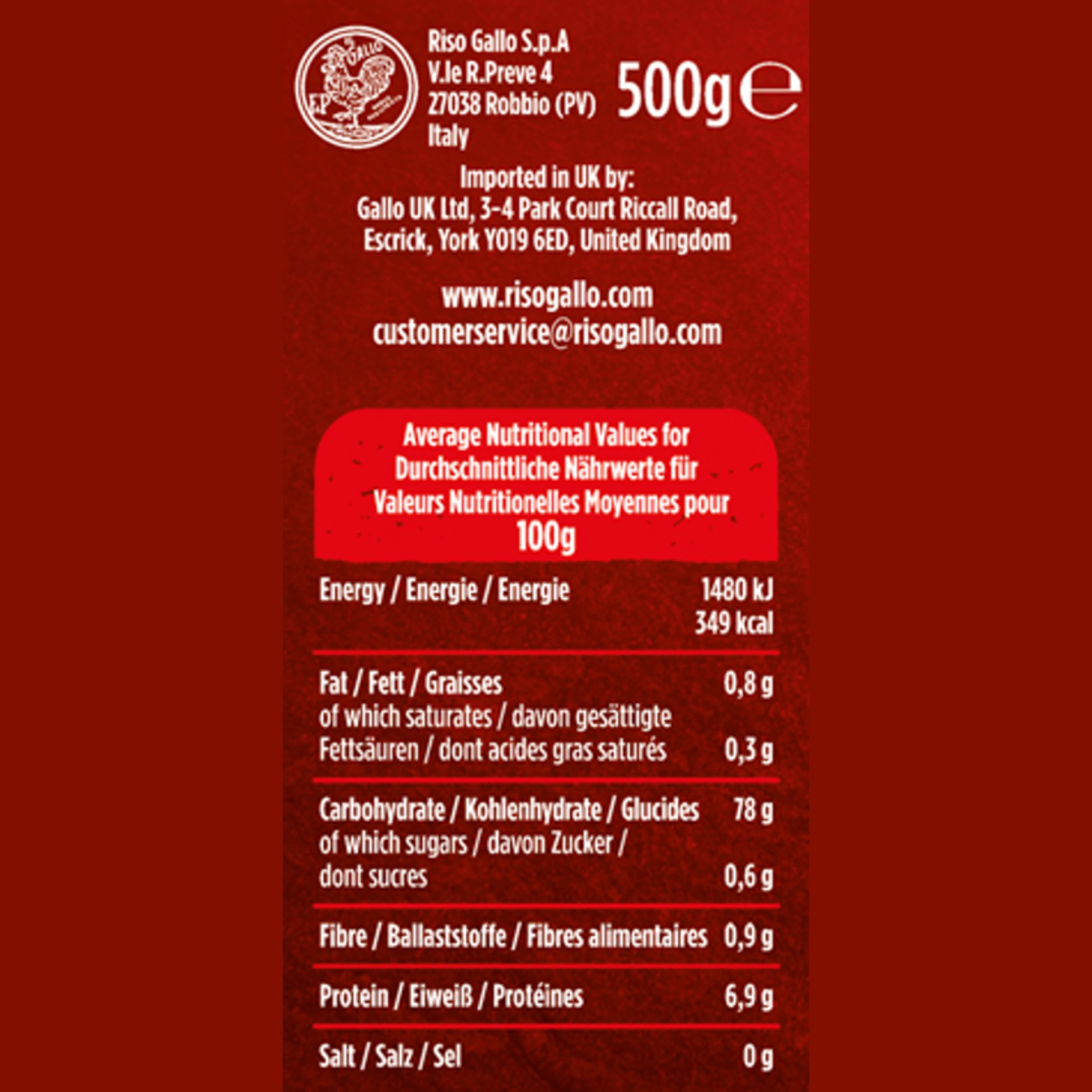 Riso Gallo Easy Cook Rice - Foolproof Parboiled Risotto Rice | 500 g 7