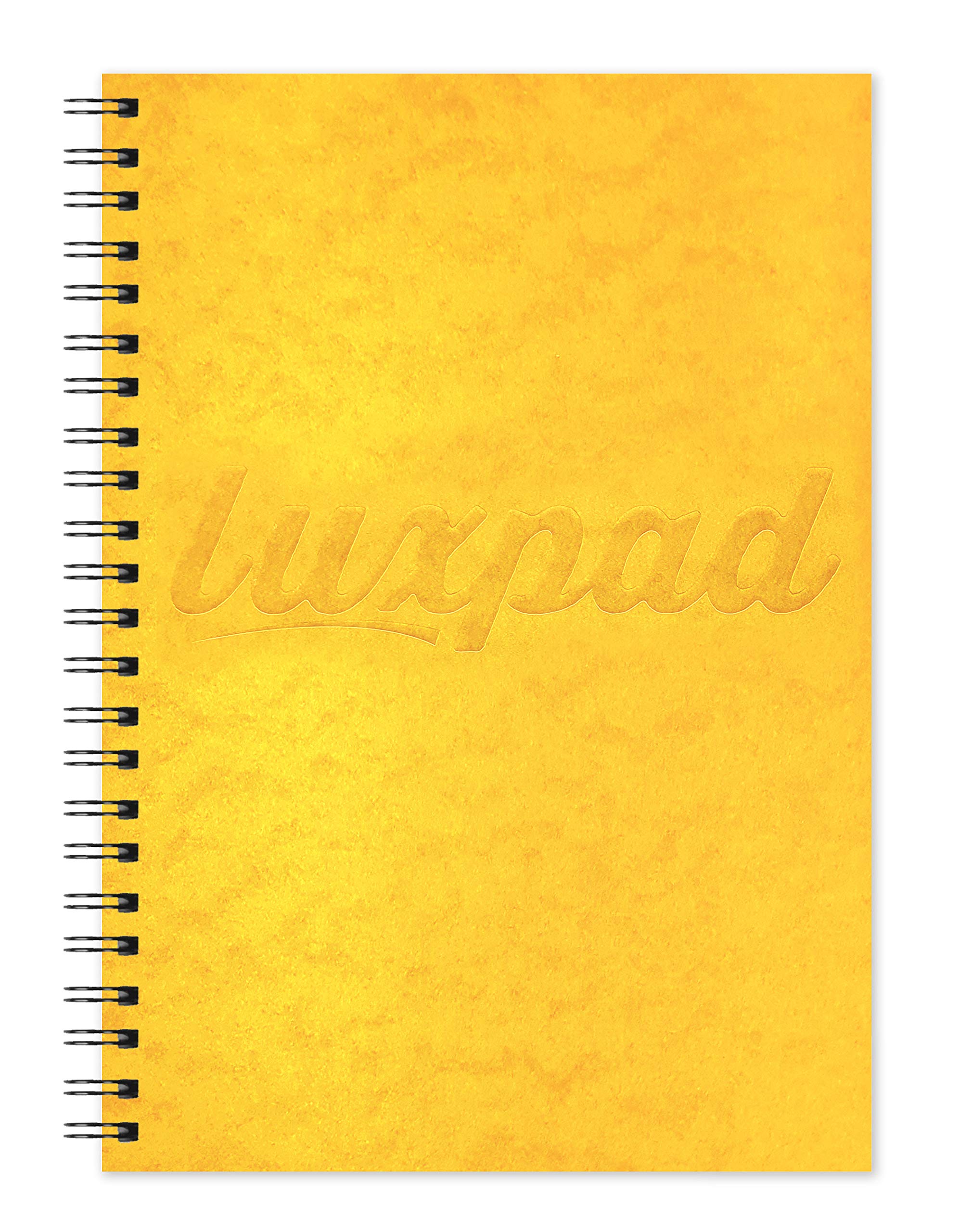 Silvine Luxpad A5 Wirebound Notebook - 120 Pages Ruled 8mm Feint | 80gsm FSC Paper | Perforated 6
