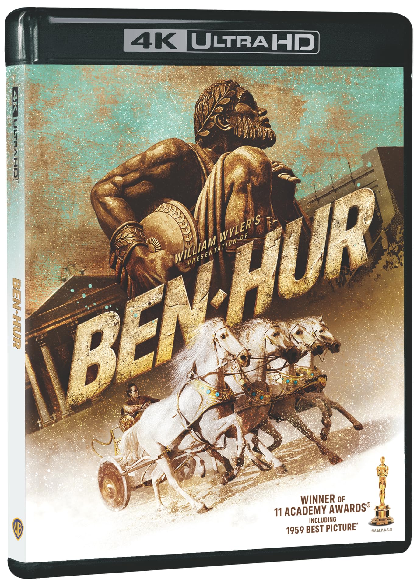 Ben-Hur [4K Ultra HD] [1959] [Blu-ray] [Region Free] 2