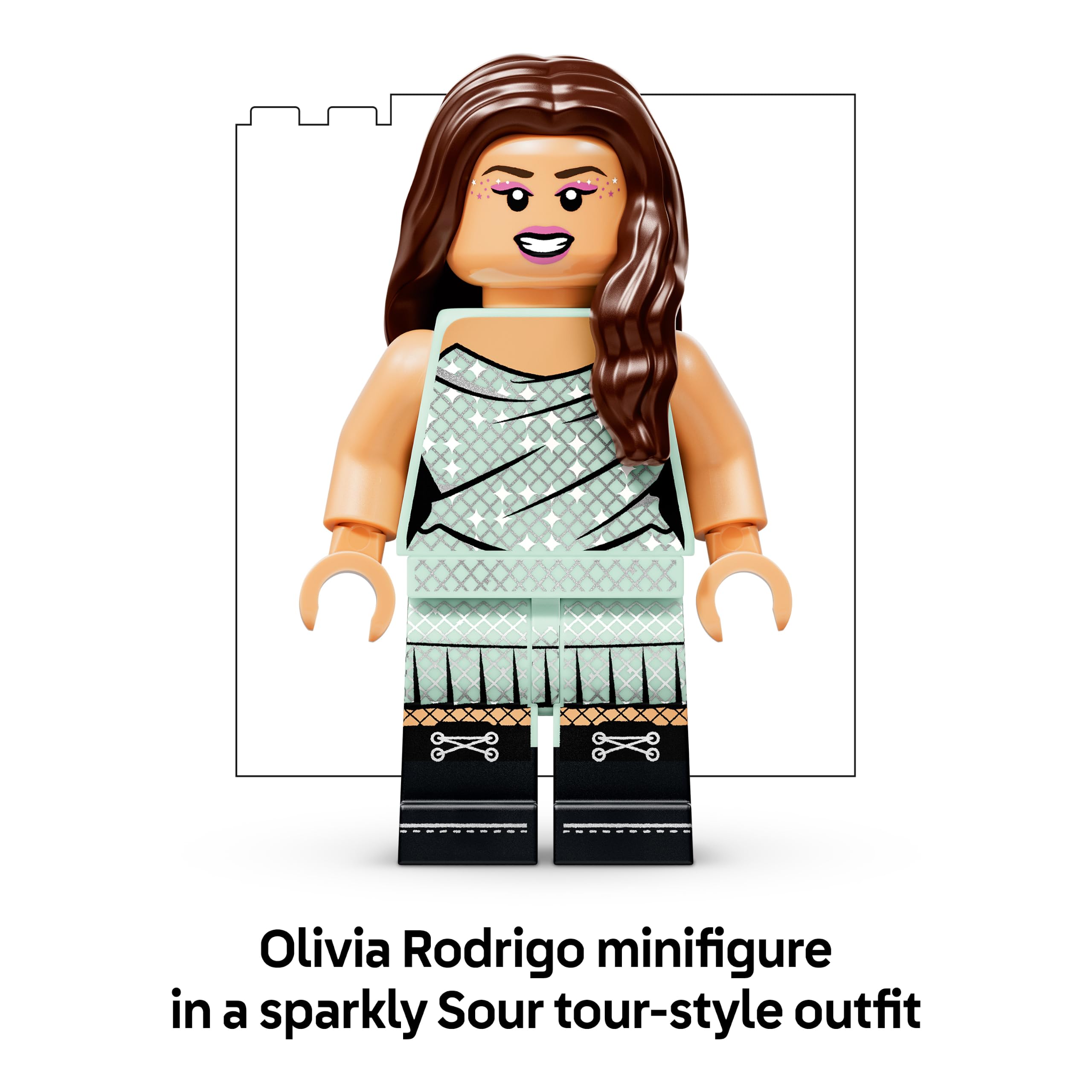 LEGO Editions Olivia Rodrigo's Vinyl Building Set - Music Decor for Ages 10+ 6