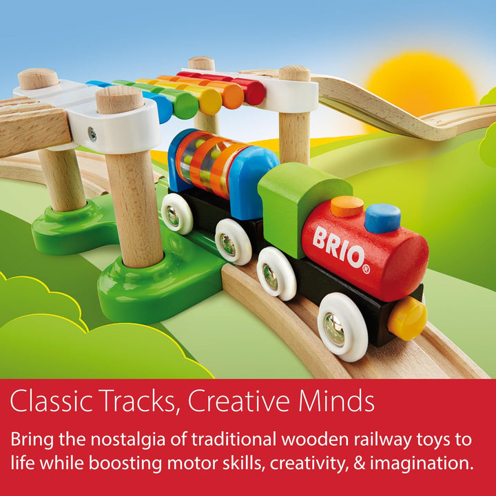 BRIO My First Railway Beginner Pack Wooden Train Set