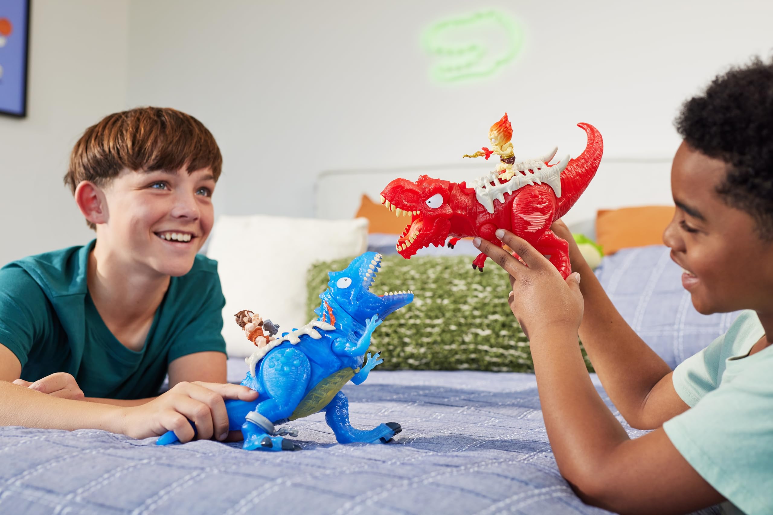 Smashers Dino Egg Hunt by ZURU - Fire Breathing Light-Up Dinosaur Playset for Kids 7