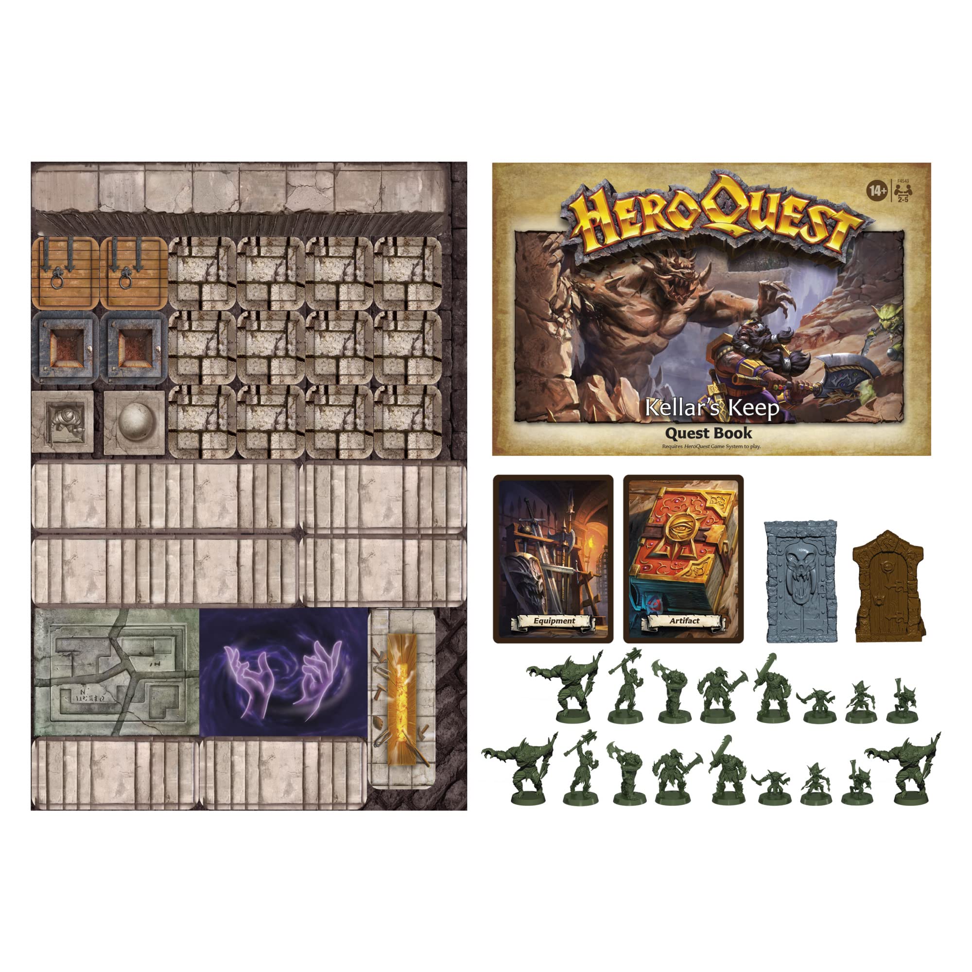 Avalon Hill HeroQuest Kellar's Keep Expansion 6