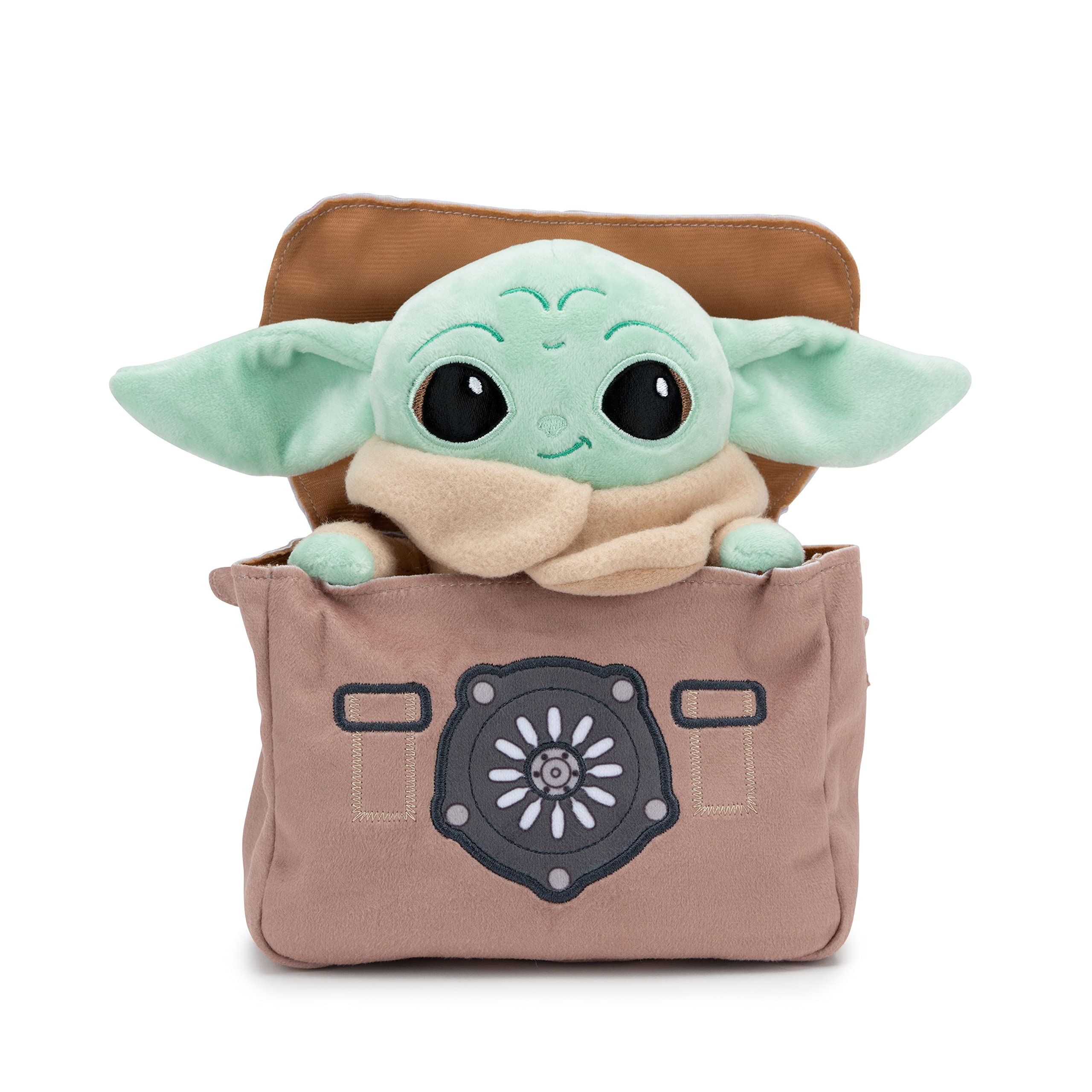 Simba Toys Grogu (Baby Yoda) The Child Plush in Carry Bag - 25cm | Official Disney Licence 6