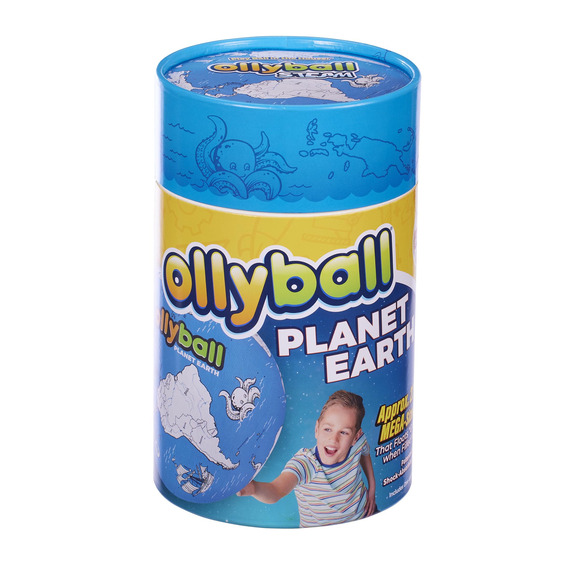 Ollyball Planet Earth The Ultimate Giant Indoor Play Ball Jumbo 22 Inch 2