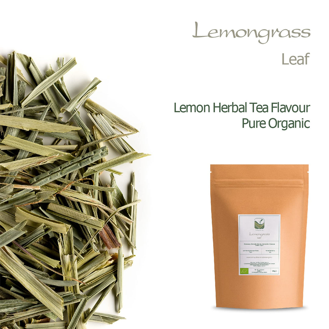 Lemon Grass Organic Herbal Tea - Lemony Sweetness - Lemongrass from Asia