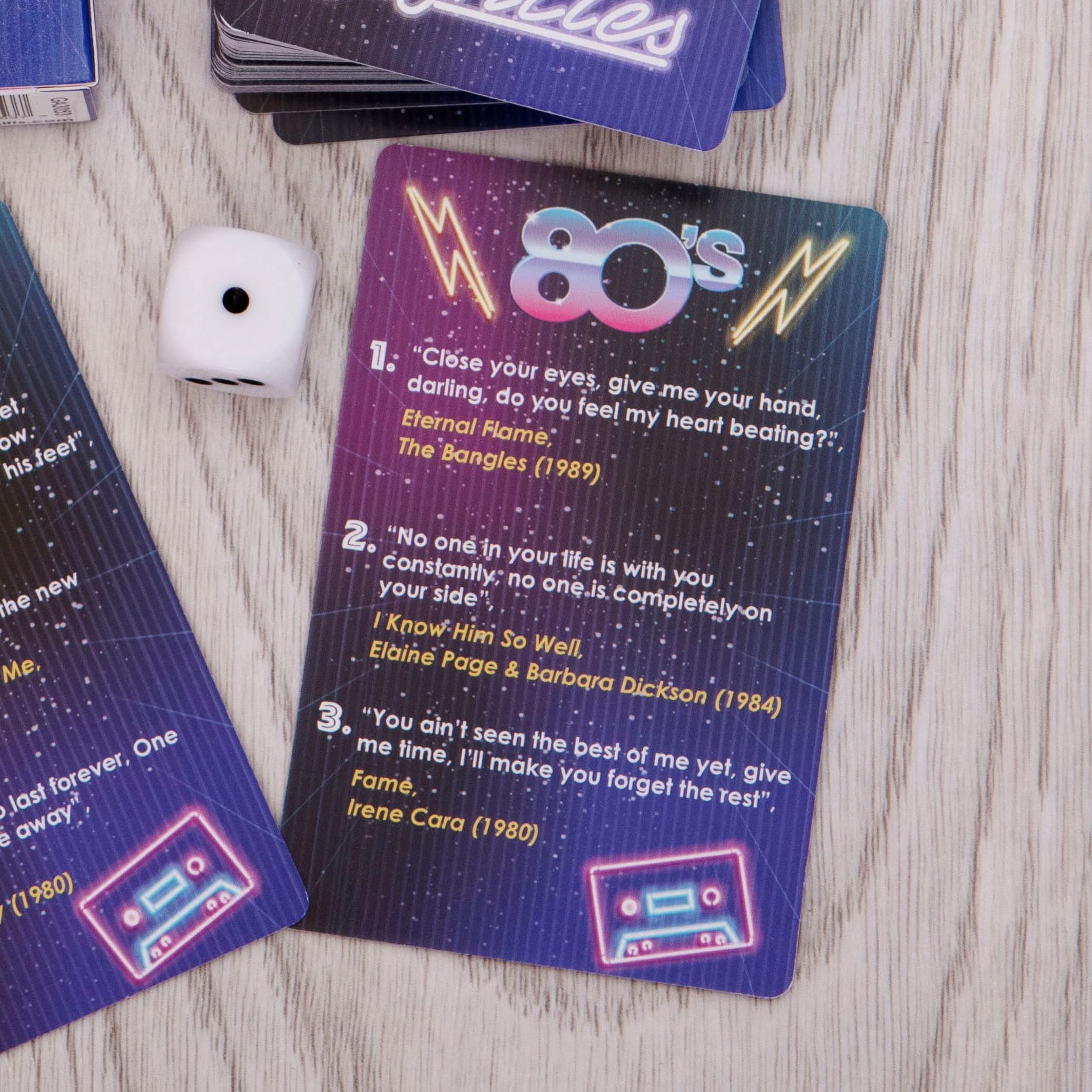 Boxer Gifts Guess That Tune Music Quiz Game - 80s Edition | 150 Cards | Unisex 6