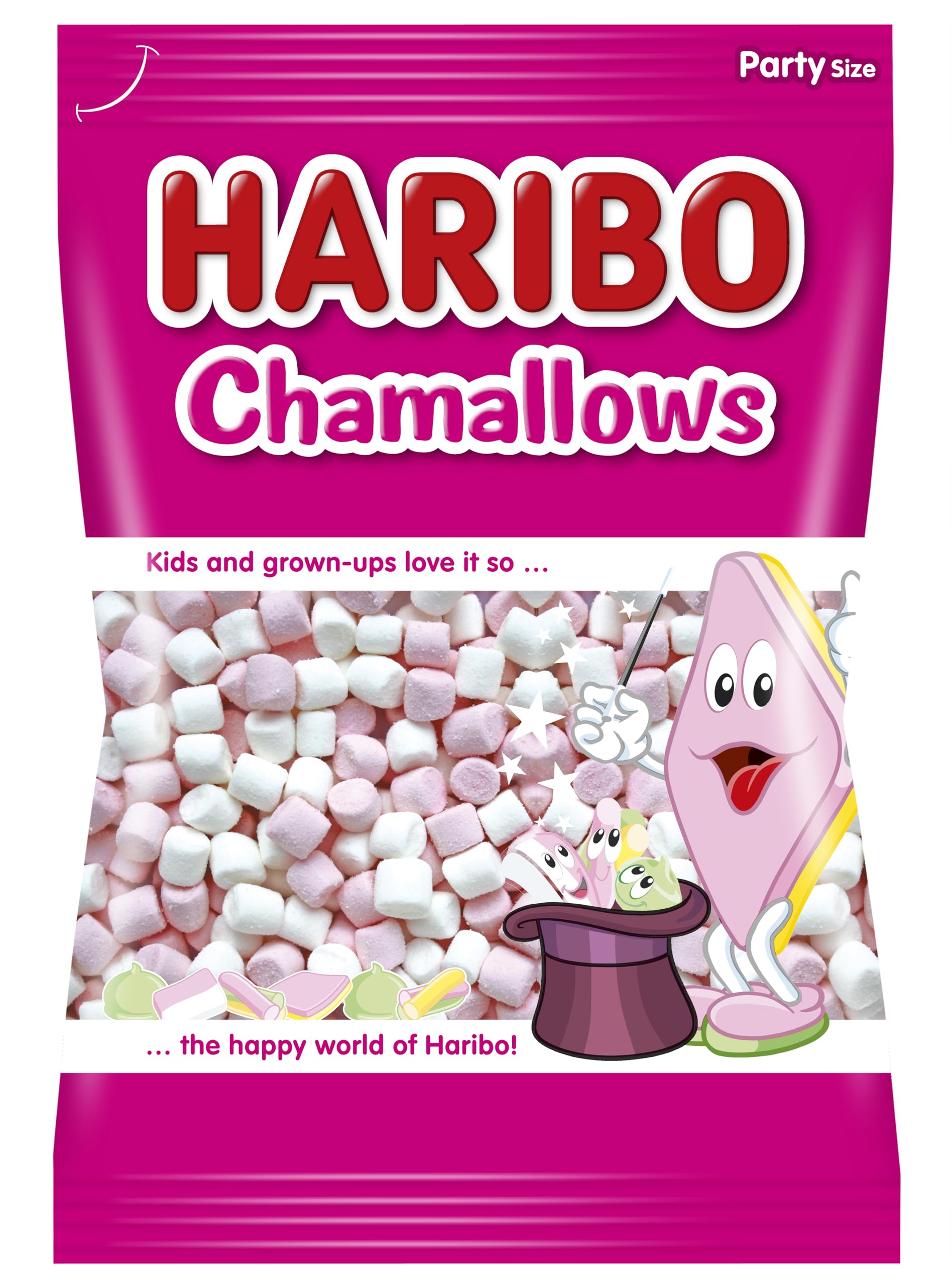 HARIBO Mini Chamallows Marshmallows - Soft & Fluffy | 1kg Pack | Pink & White 1