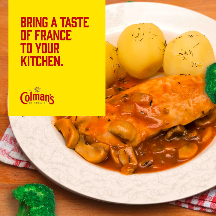 Colman's Chicken Chasseur Meal Maker - Recipe Mix for Rich Comfort Food