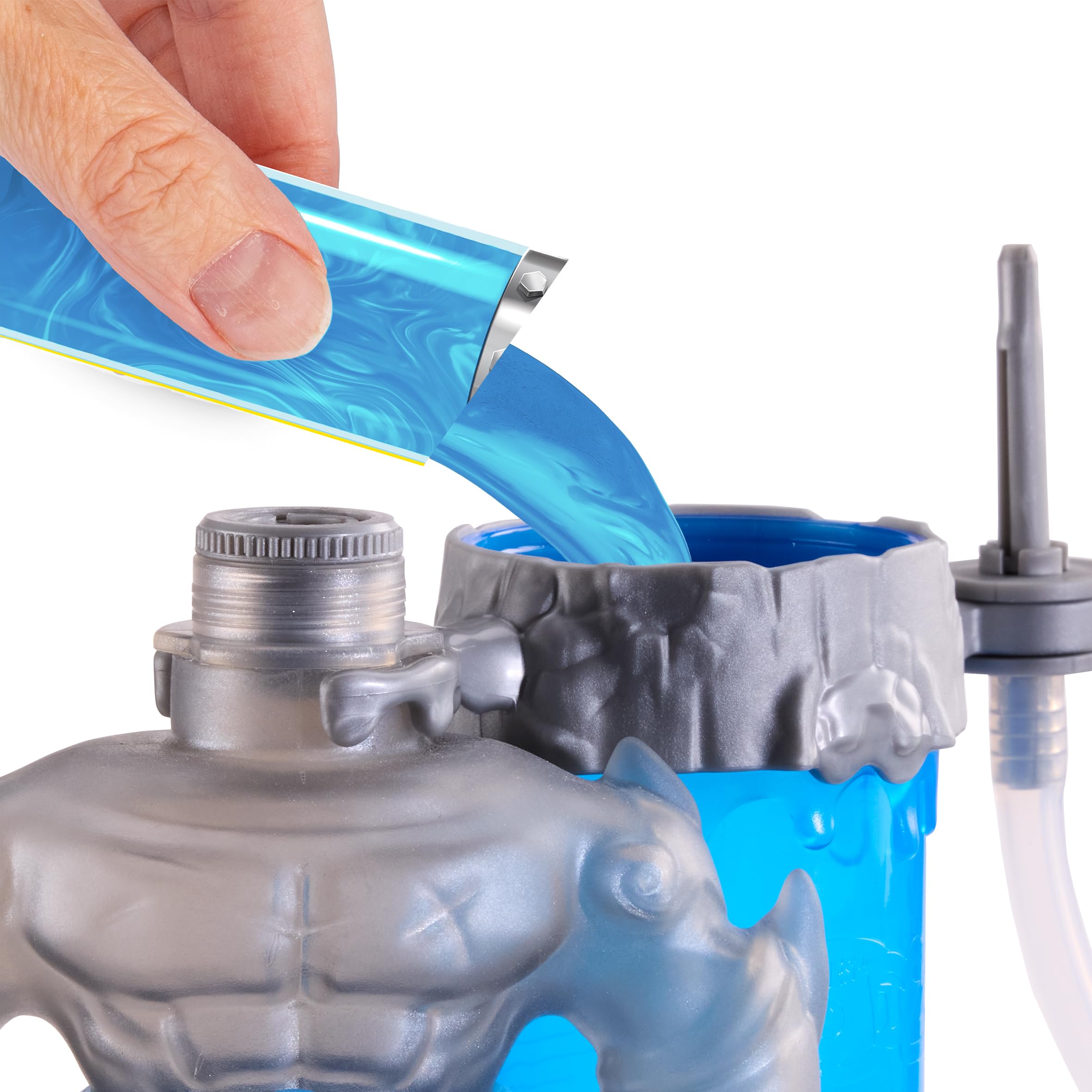 Heroes of Goo Jit Zu Hero Creator Thrash - Create & Stretch Action Figure with 3 Goo Fillings 11