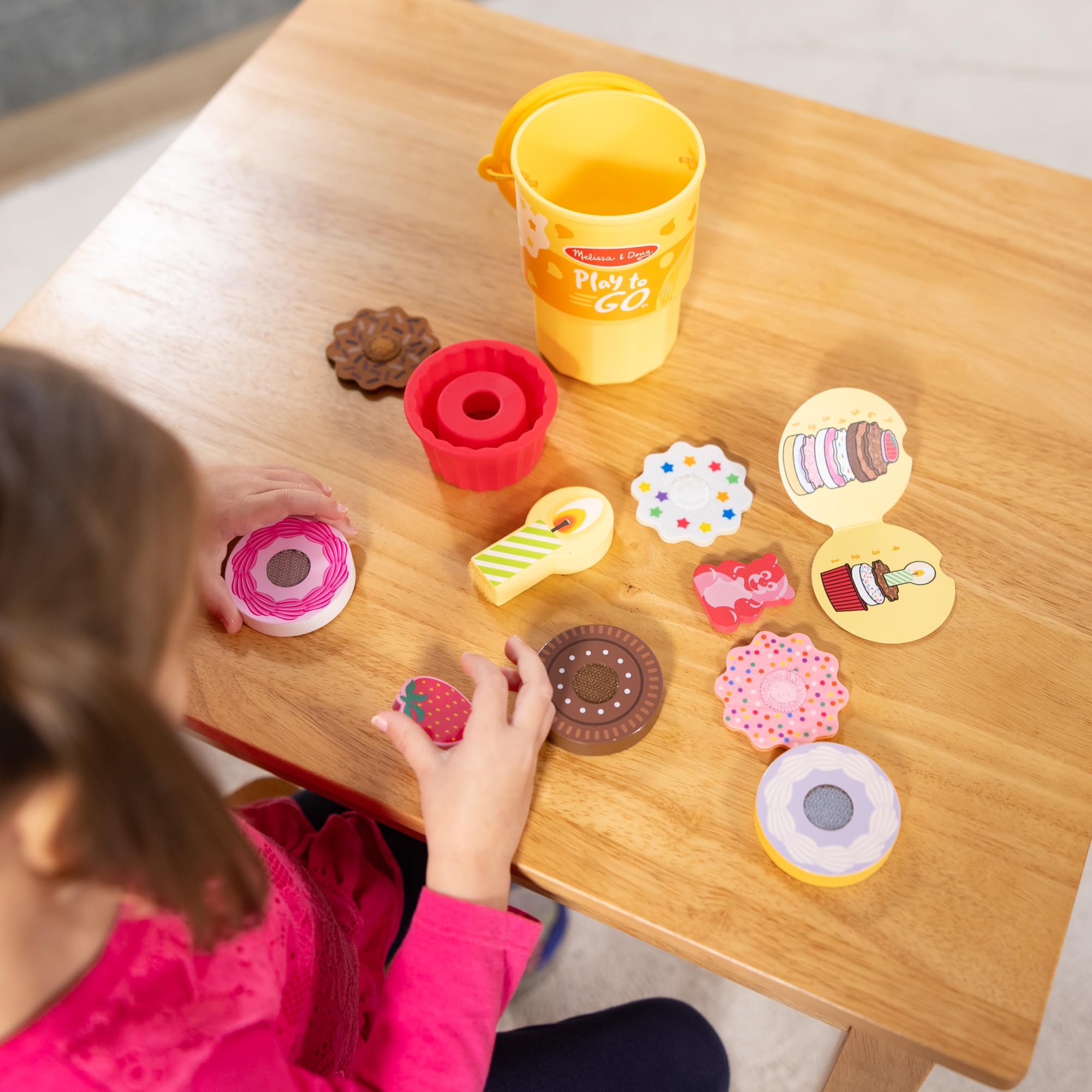 Melissa & Doug Play to Go Cake and Cookies Play Food Set - 12 Pieces | Ages 3-98 4