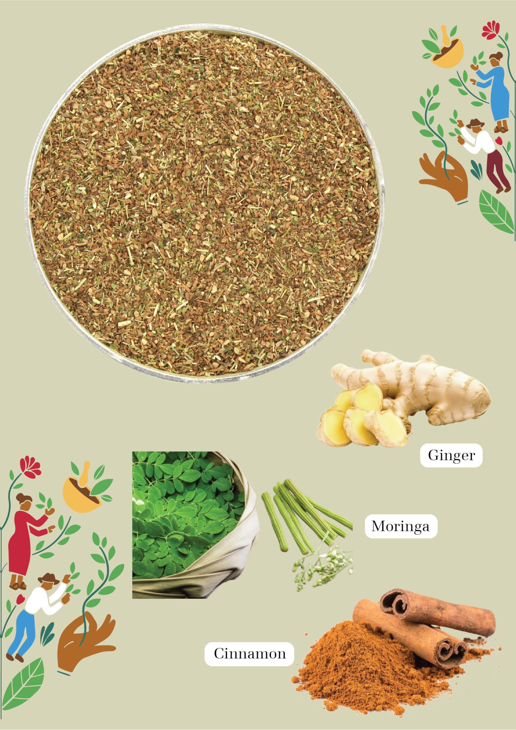 English Tea Shop Organic Cinnamon Moringa Ginger - 20 Tea Bags 10