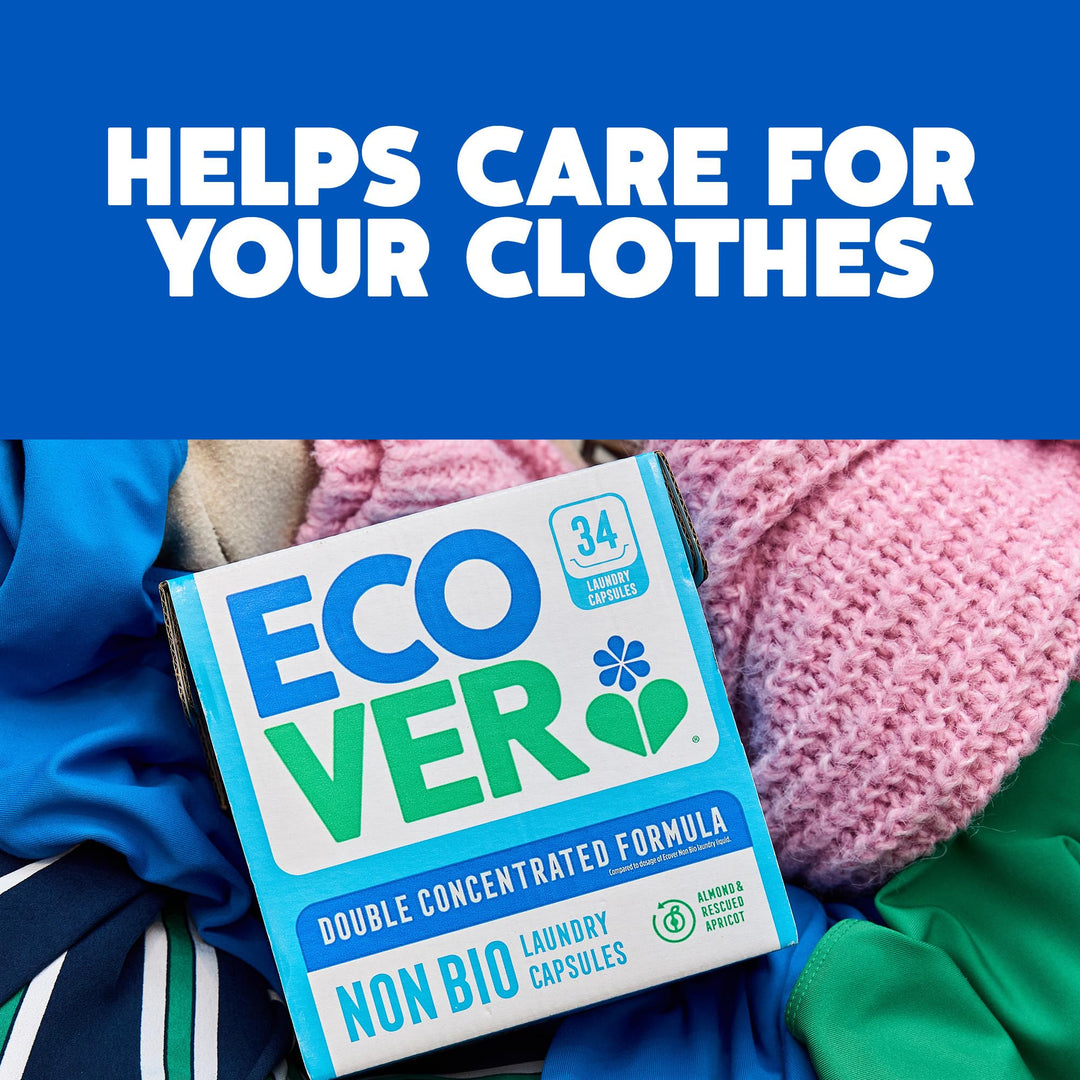 Ecover Bio Washing Capsules - Laundry Detergent Tablets