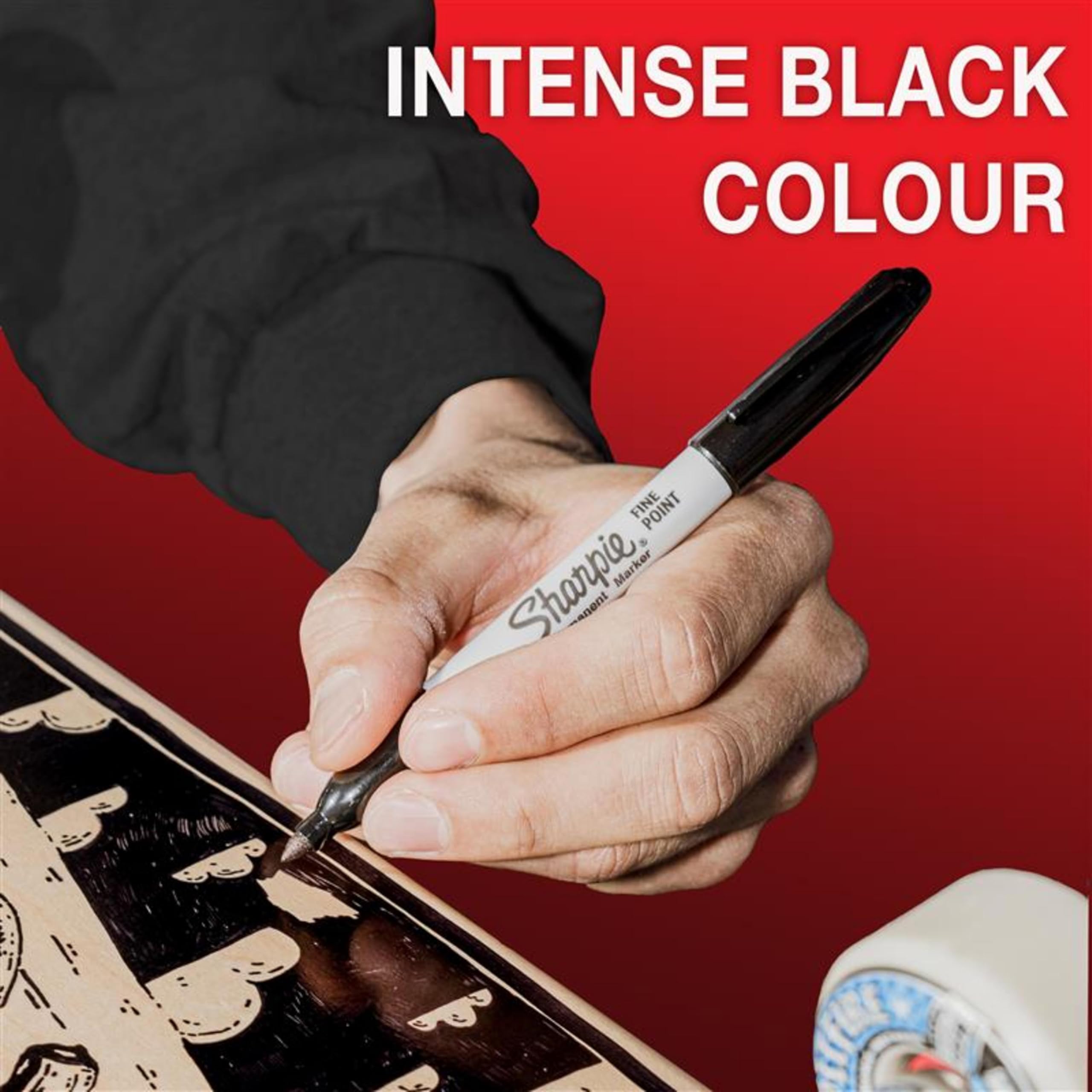 Sharpie Permanent Markers - Fine Point for Bold Details | Black Ink | 12 Pack 3