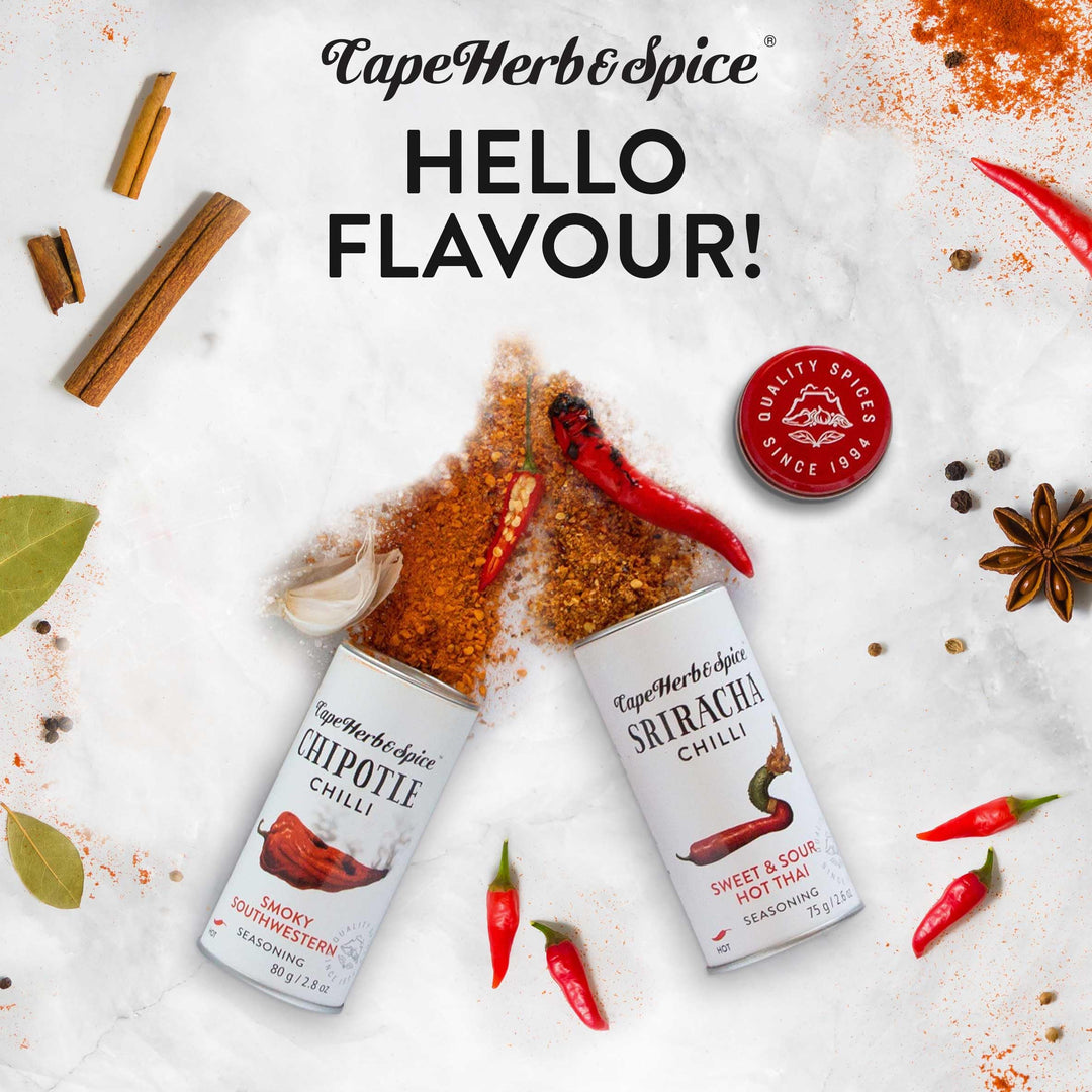 Cape Herb & Spice - Chipotle Chilli Smokey Southwestern Seasoning Condiment