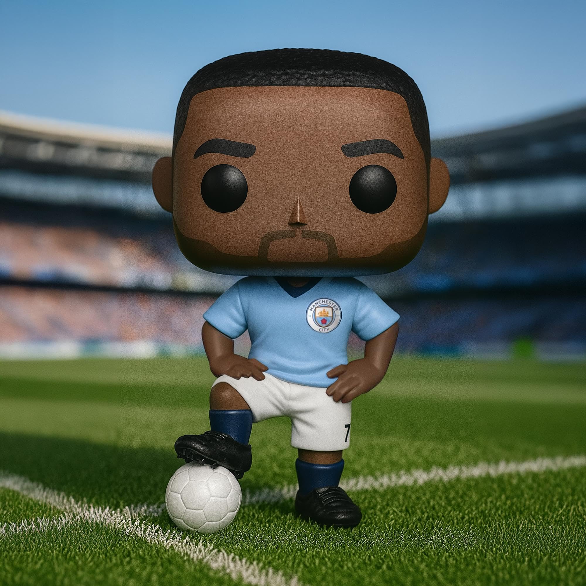 Funko Pop! Football - Raheem Sterling Manchester City #48 Vinyl Figure 3