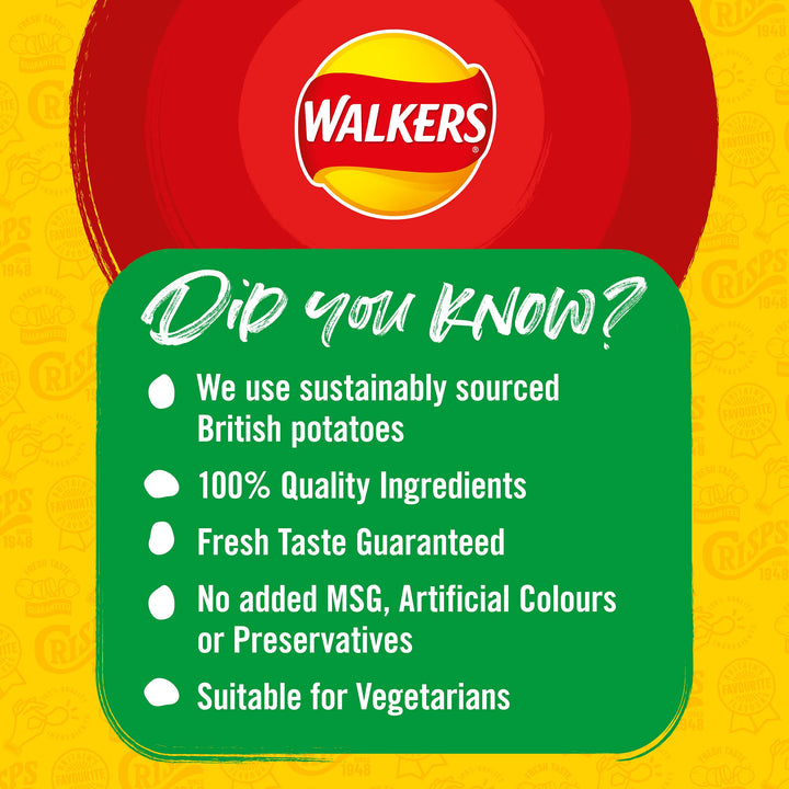 Walkers - Tomato Ketchup Crisps Multipack 32 x 32.5g