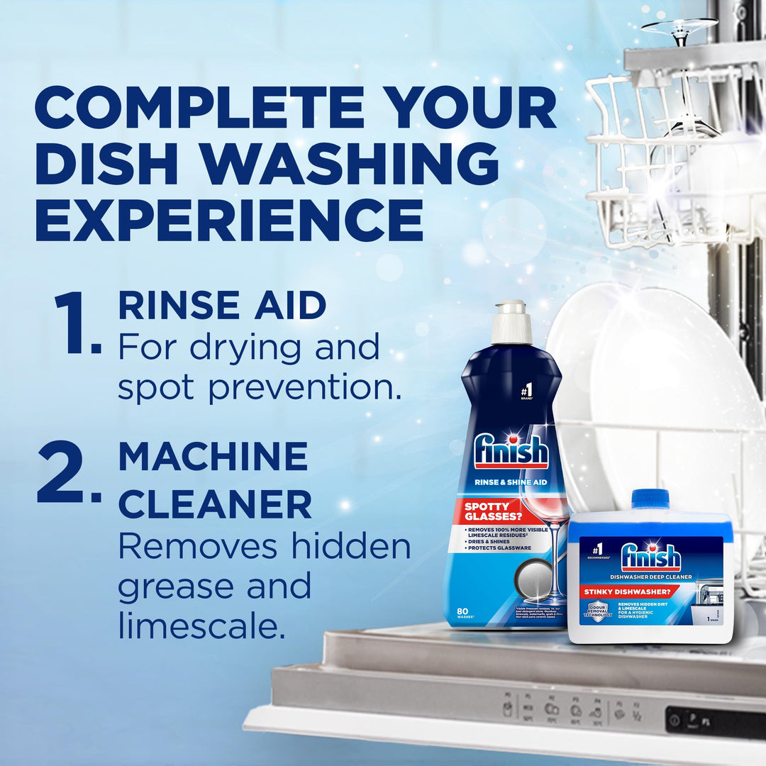 Finish Max All in 1 Powerball Dishwasher Detergent Tablets, 110 Tabs