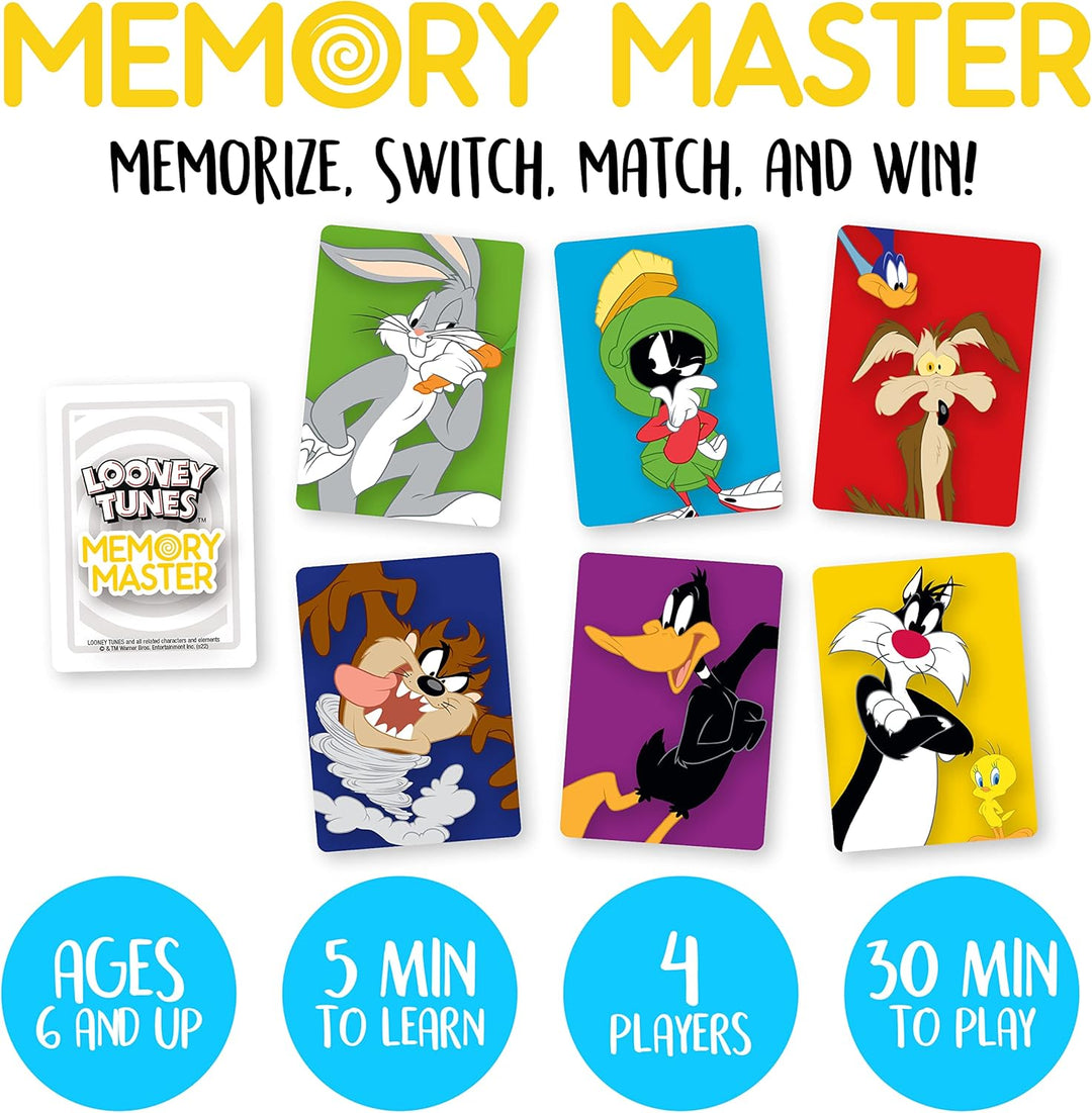 Looney Tunes Memory Master Card Game (AQUARIUS)